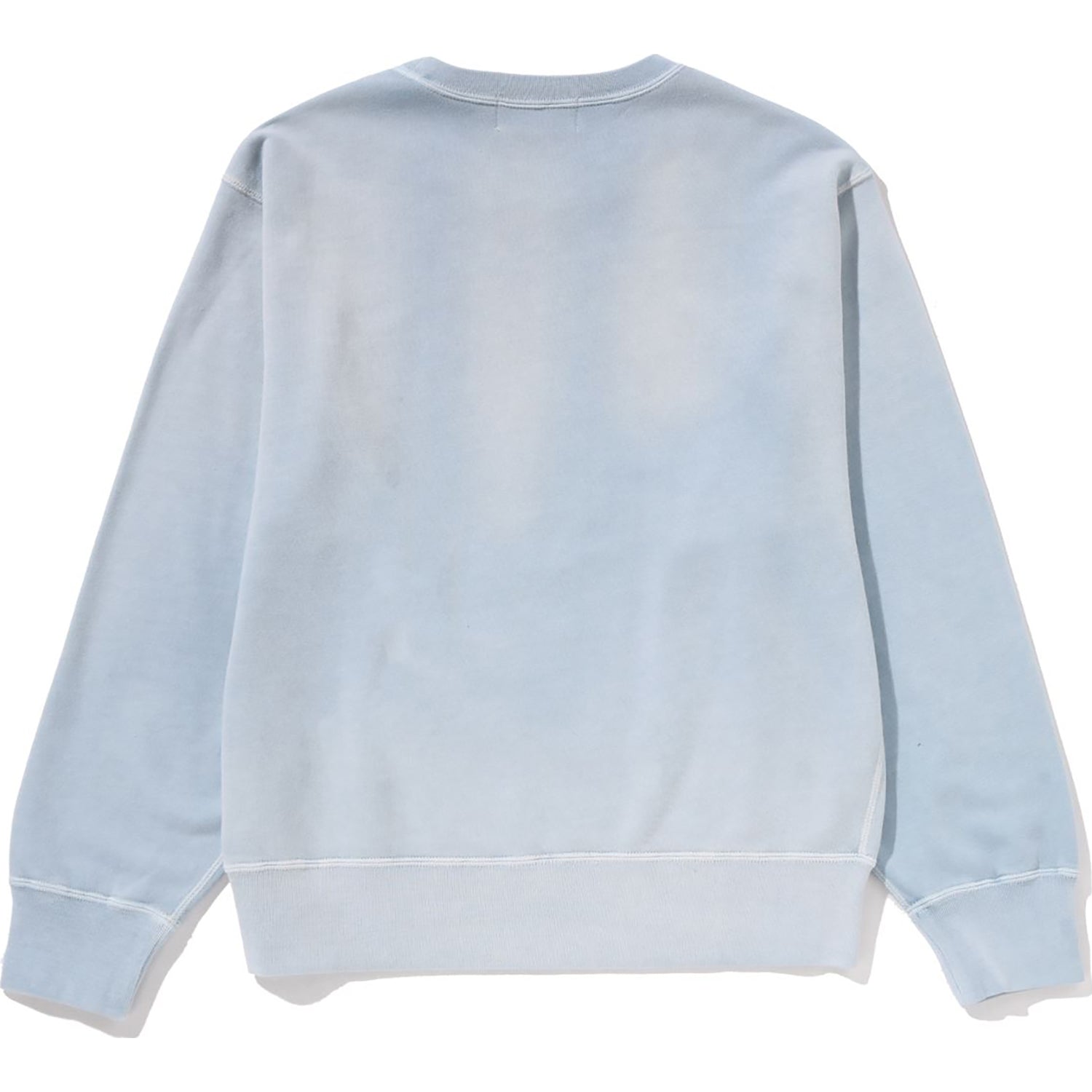 VINTAGE WASHED COLLEGE CREWNECK SWEATSHIRT LADIES – Image 2