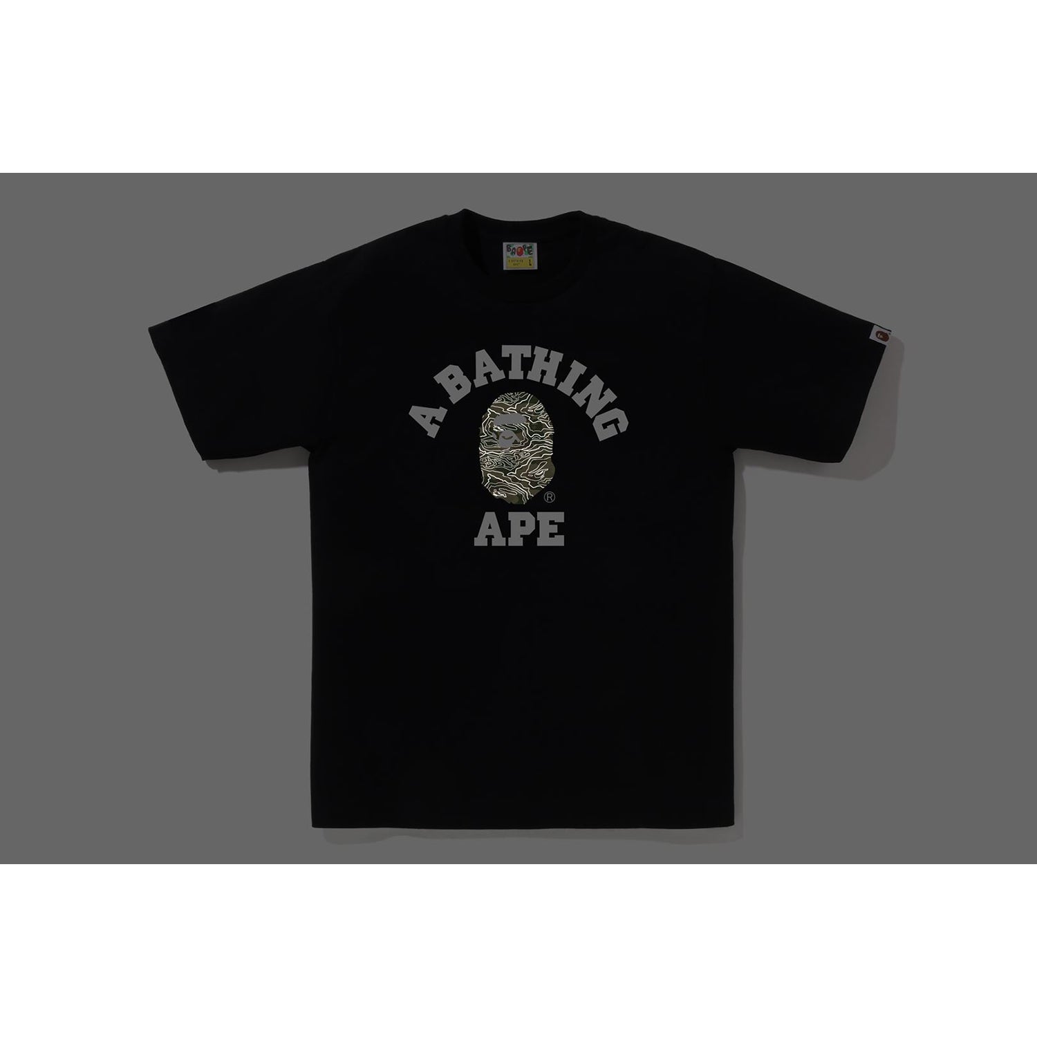 LAYERED LINE CAMO COLLEGE TEE MENS – Image 2