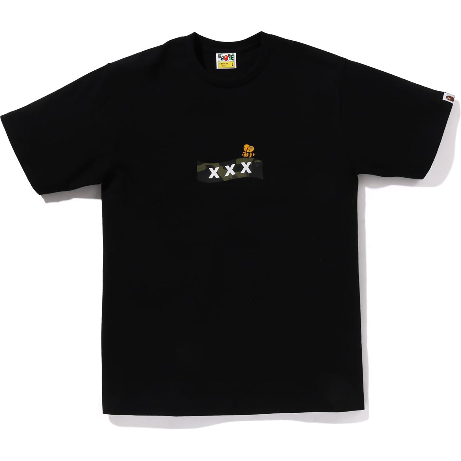 BAPE X GOD SELECTION XXX TEE MENS – Image 1