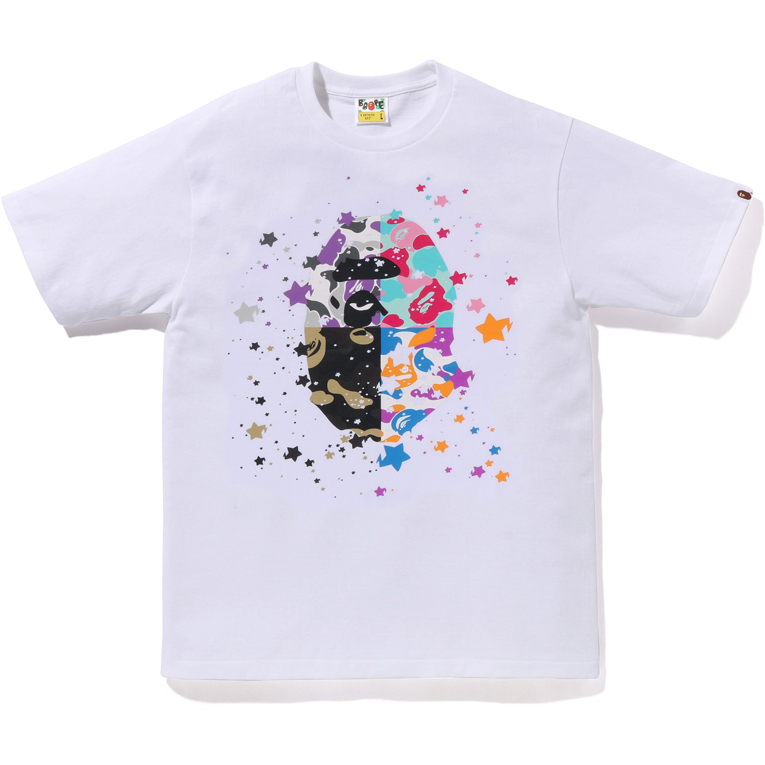 BAPE US APE HEAD STA TEE MENS – Image 1