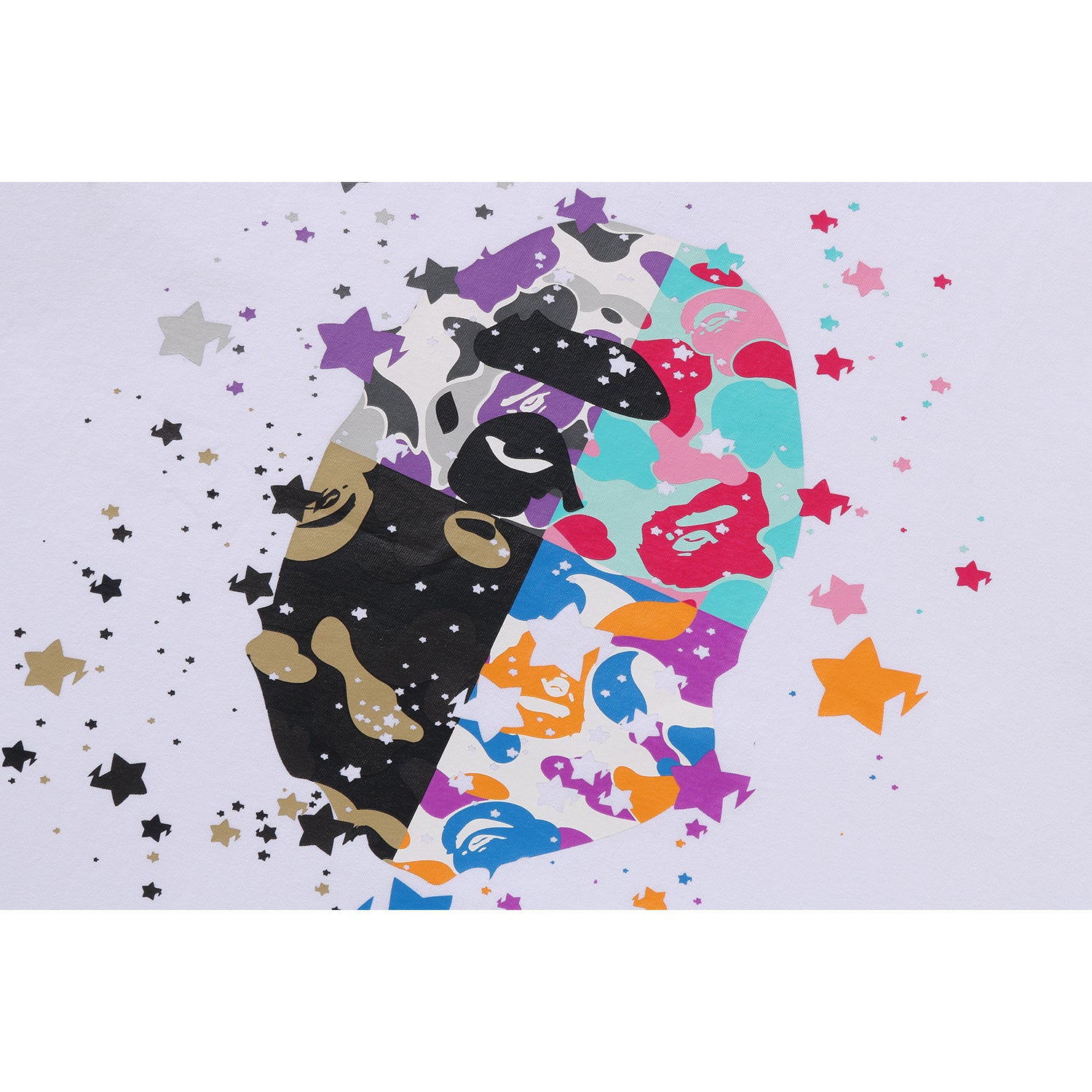 BAPE US APE HEAD STA TEE MENS – Image 2