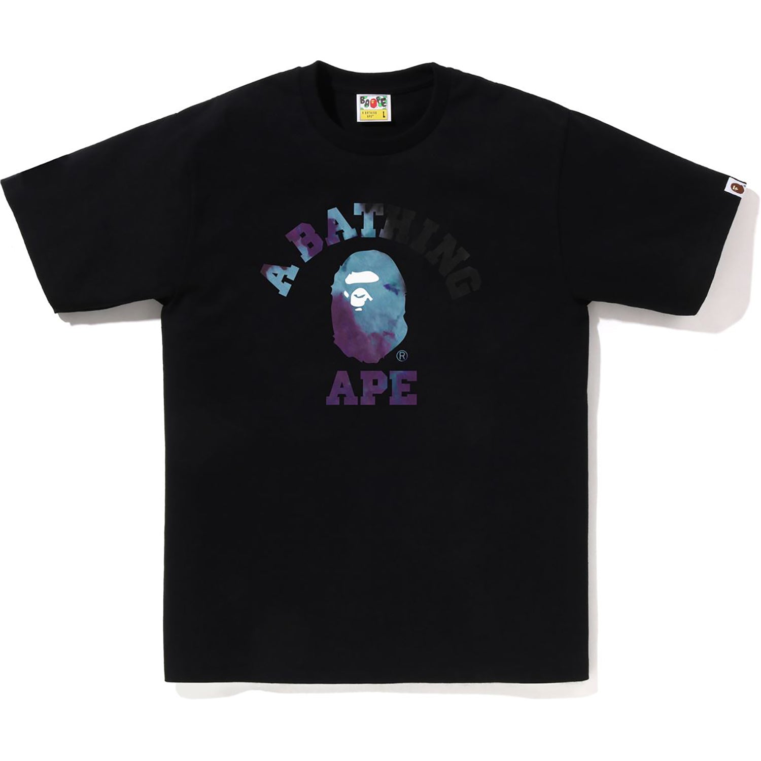 TIE DYE COLLEGE TEE MENS – Image 1