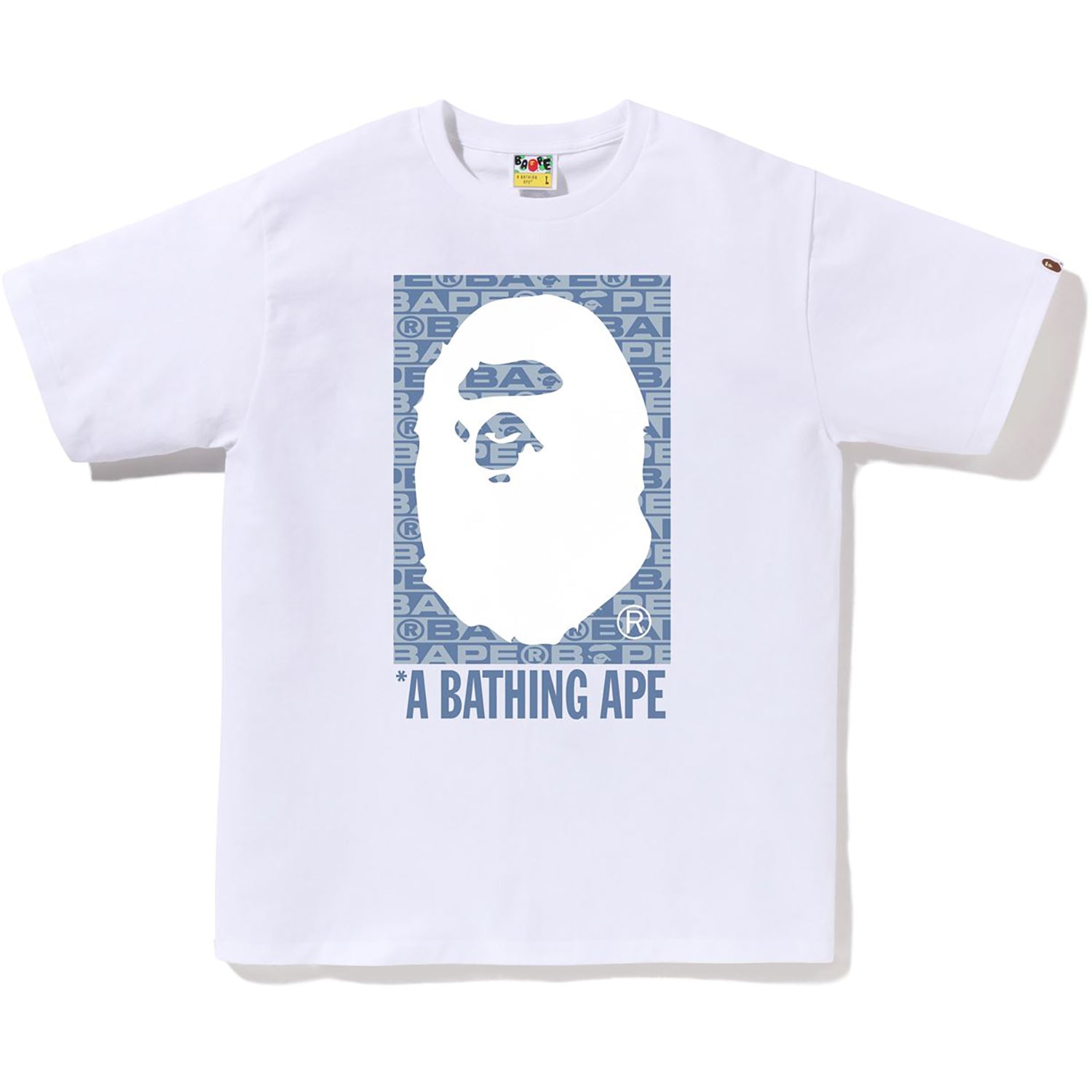 LUX SPORT PATTERN BOX APE HEAD TEE MENS – Image 1