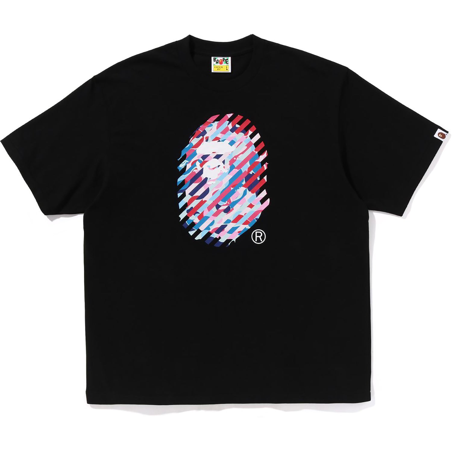 ABC CAMO ILLUSION APE HEAD RELAXED FIT TEE MENS – Image 1