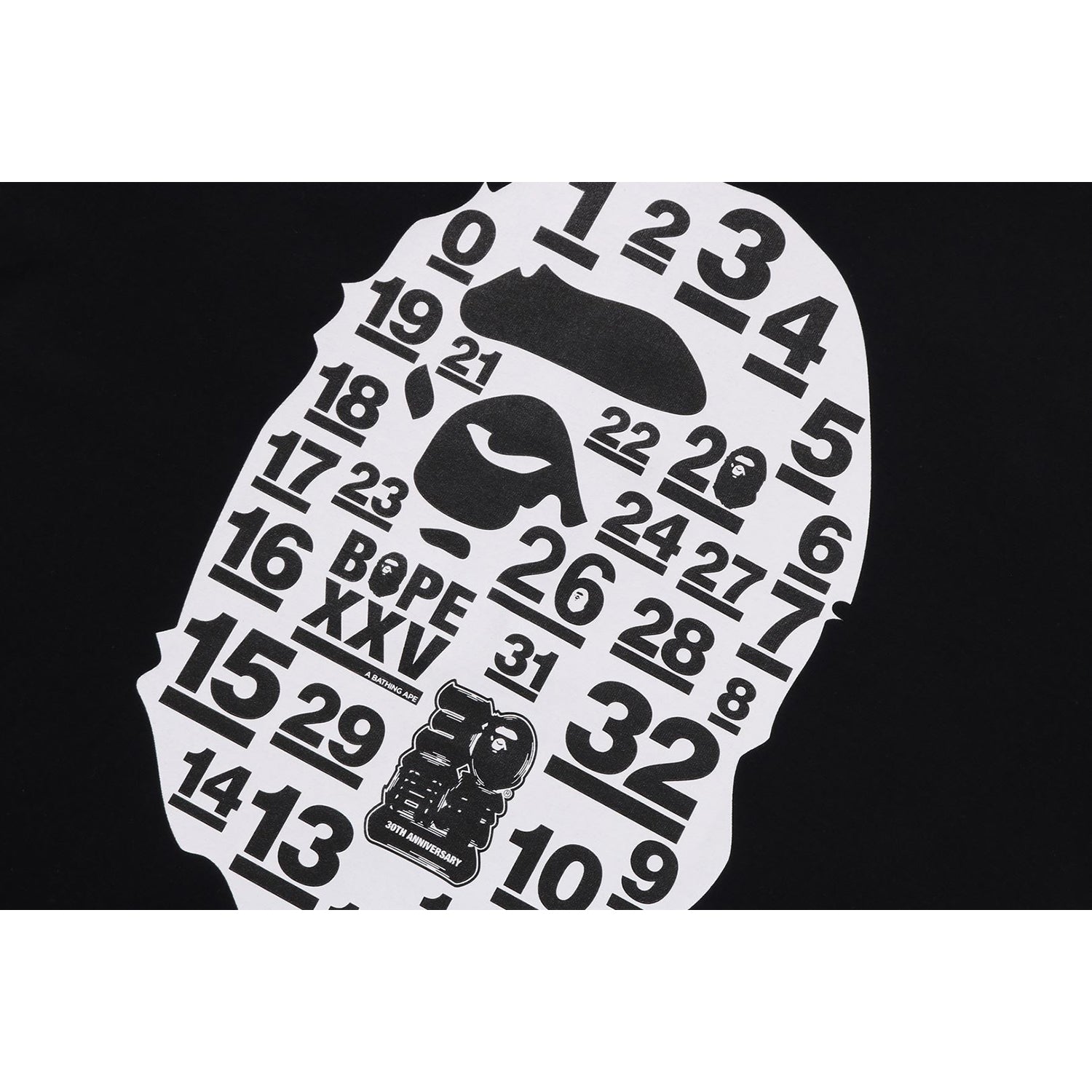 A BATHING APE 32ND ANNIV. BIG APE HEAD T MENS – Image 2