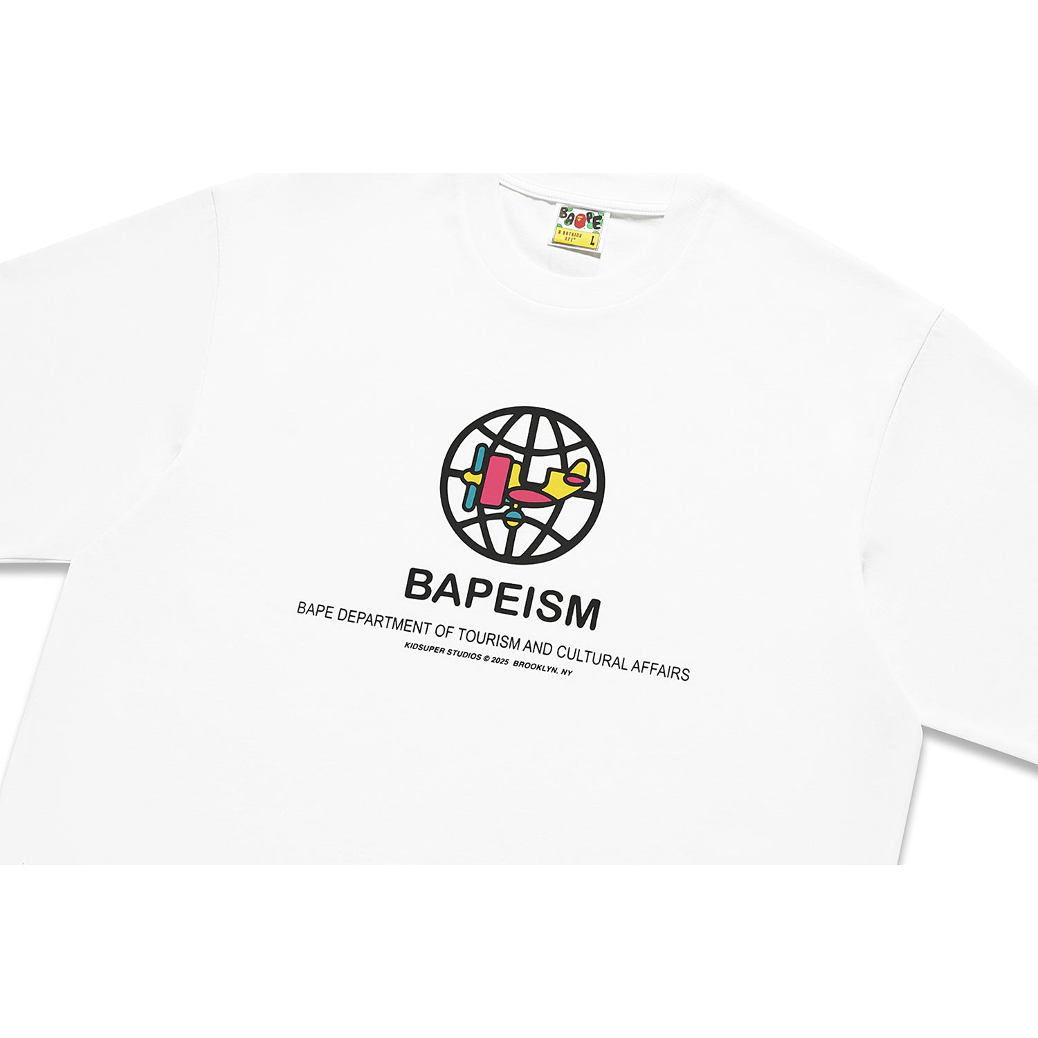 BAPE X KIDSUPER BAPEISM LOGO TEE MENS – Image 3