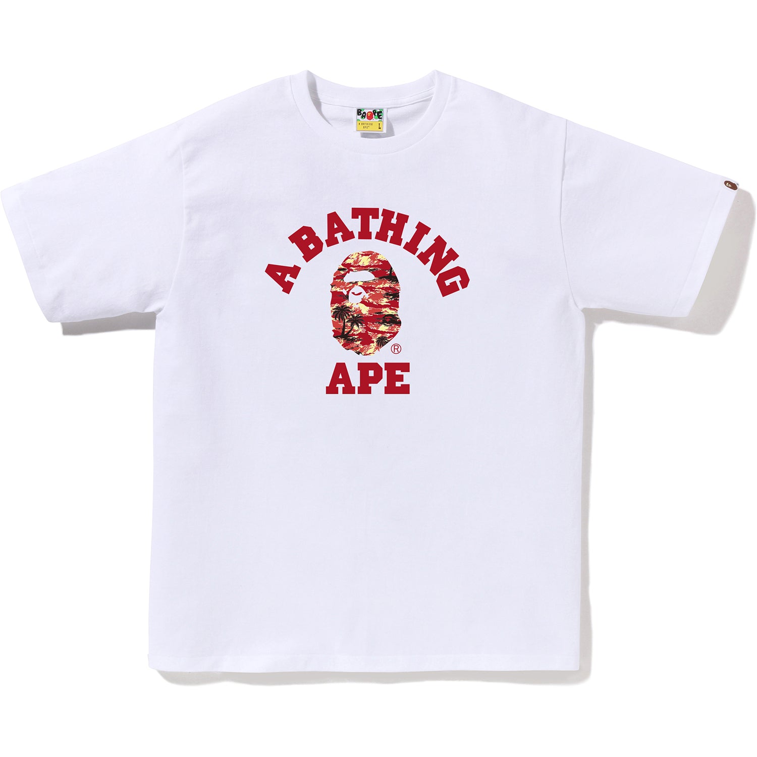 PALM TREE CAMO COLLEGE TEE – Image 1