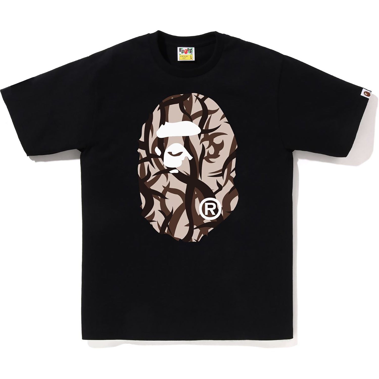 TRIAL CAMO BIG APE HEAD TEE MENS – Image 1