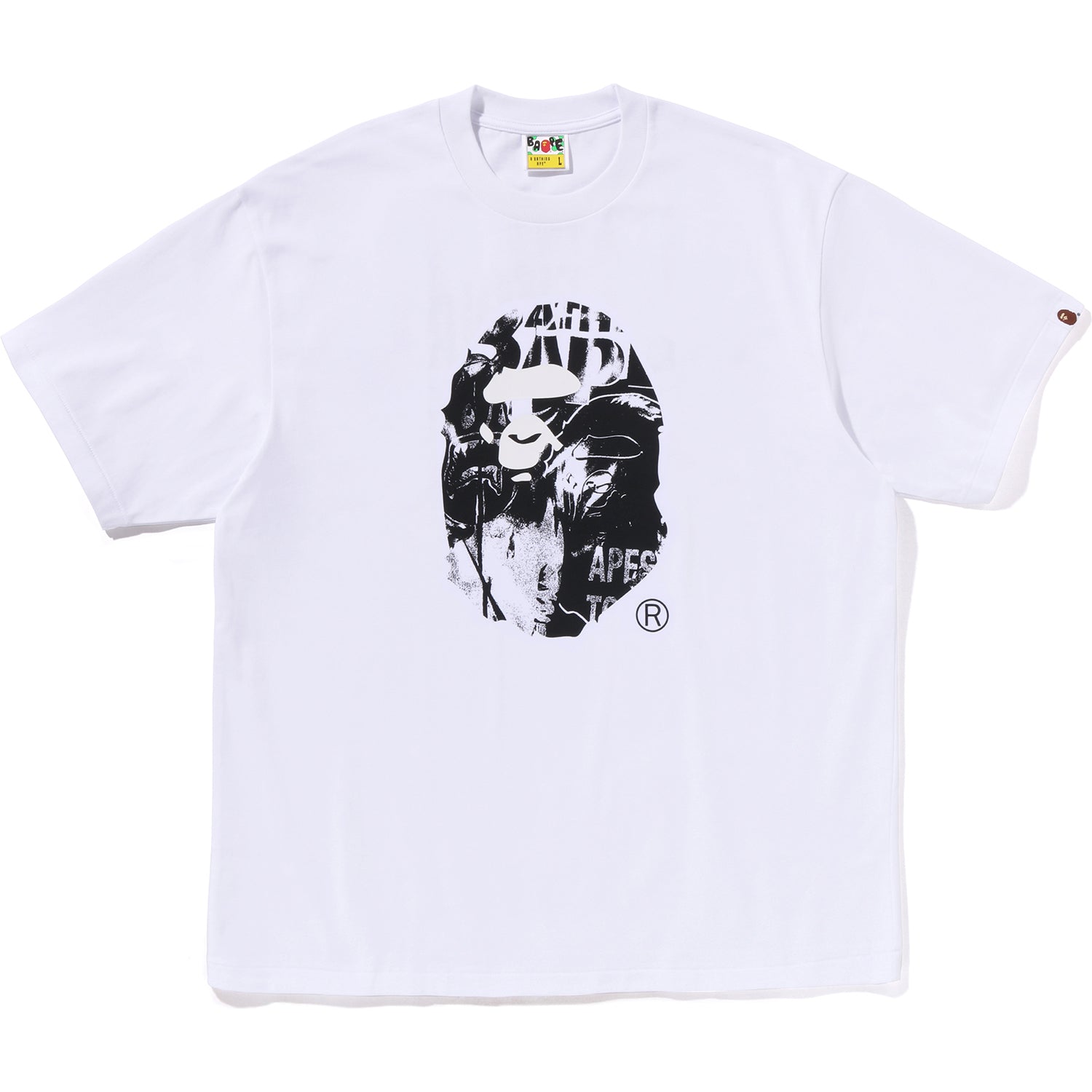 PHOTO PRINT APE HEAD RELAXED FIT TEE MENS – Image 1