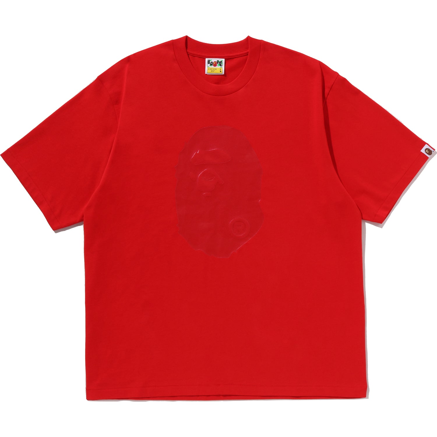 BAPE US BLACK FRIDAY METALLIC APE HEAD RELAXED FIT TEE MENS – Image 1