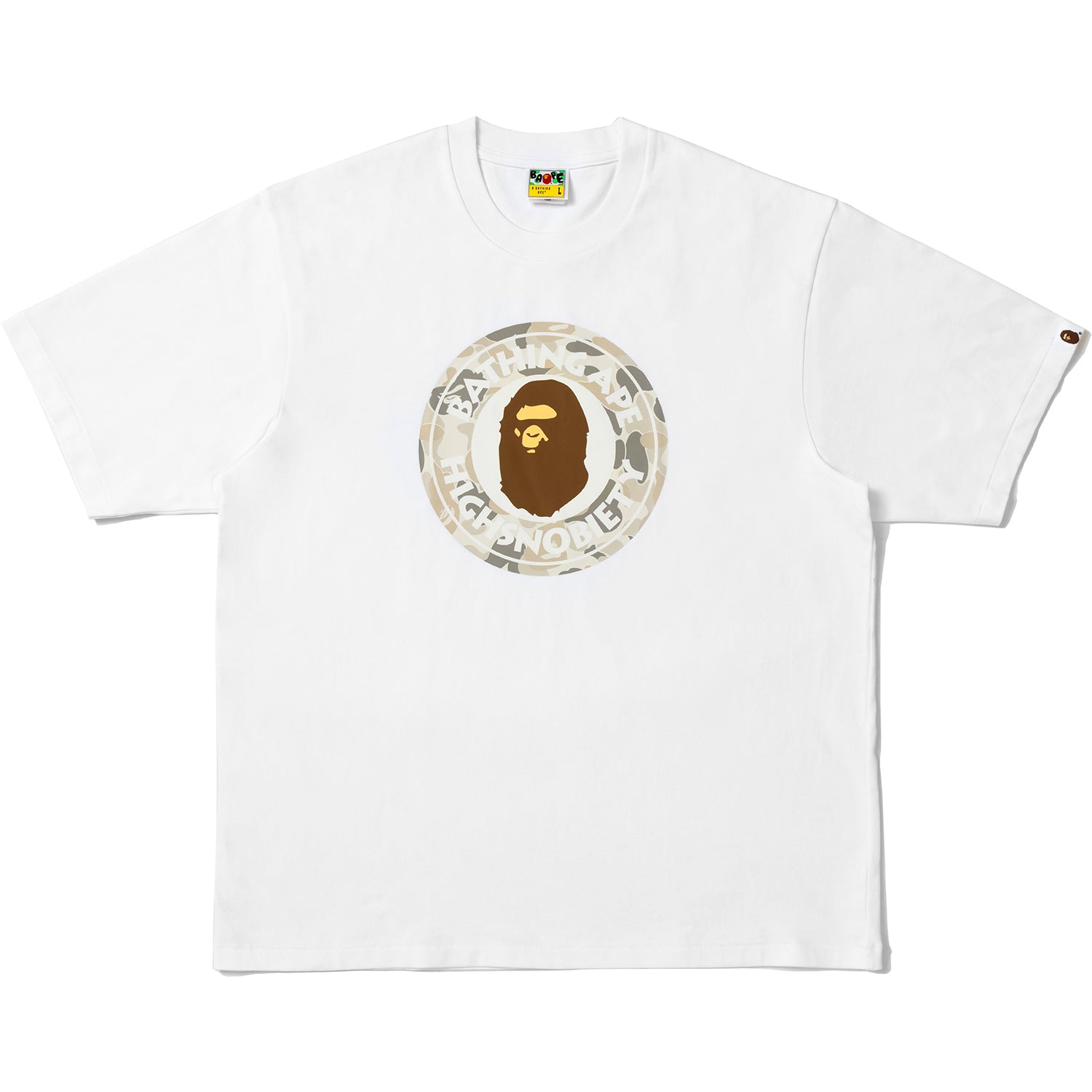 BAPE X HIGHSNOBIETY CAMO BUSY WORKS RELAXED FIT TEE MENS – Image 1