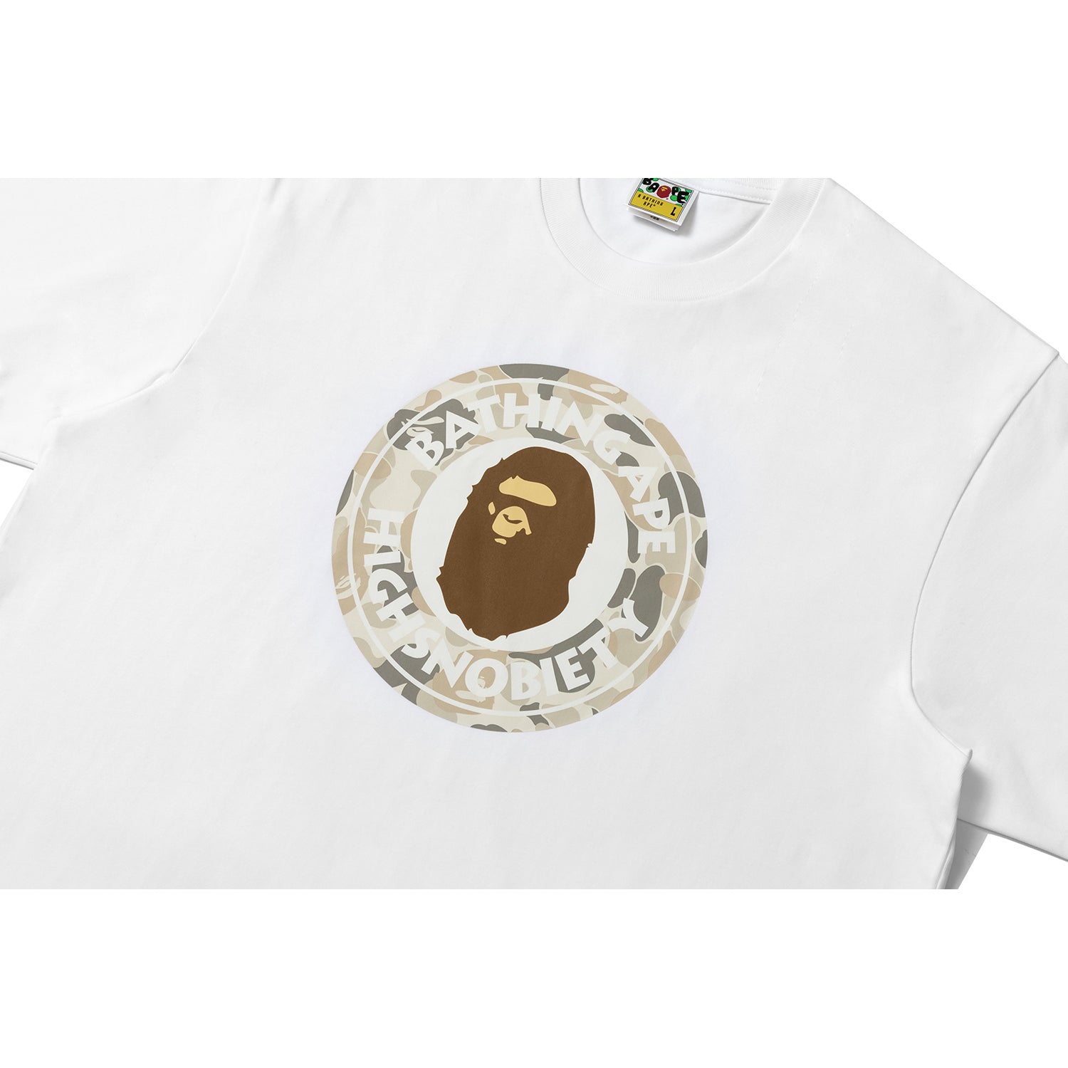 BAPE X HIGHSNOBIETY CAMO BUSY WORKS RELAXED FIT TEE MENS – Image 2