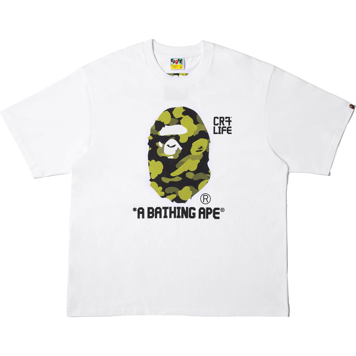BAPE X CR7 LIFE CAMO A BATHING APE RELAXED FIT TEE MENS – Image 1