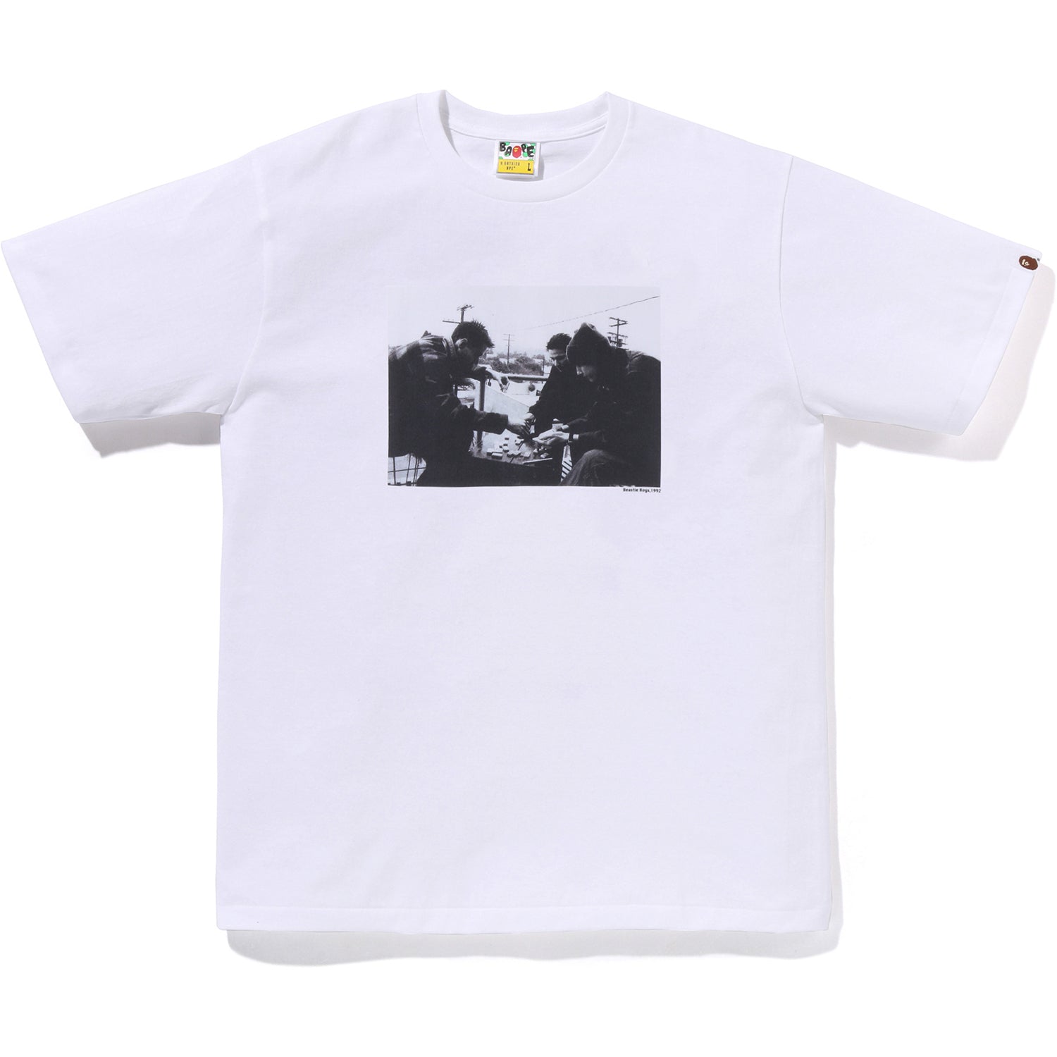 BAPE X SHAWN MORTENSEN BEASTIE BOYS TEE MENS – Image 1