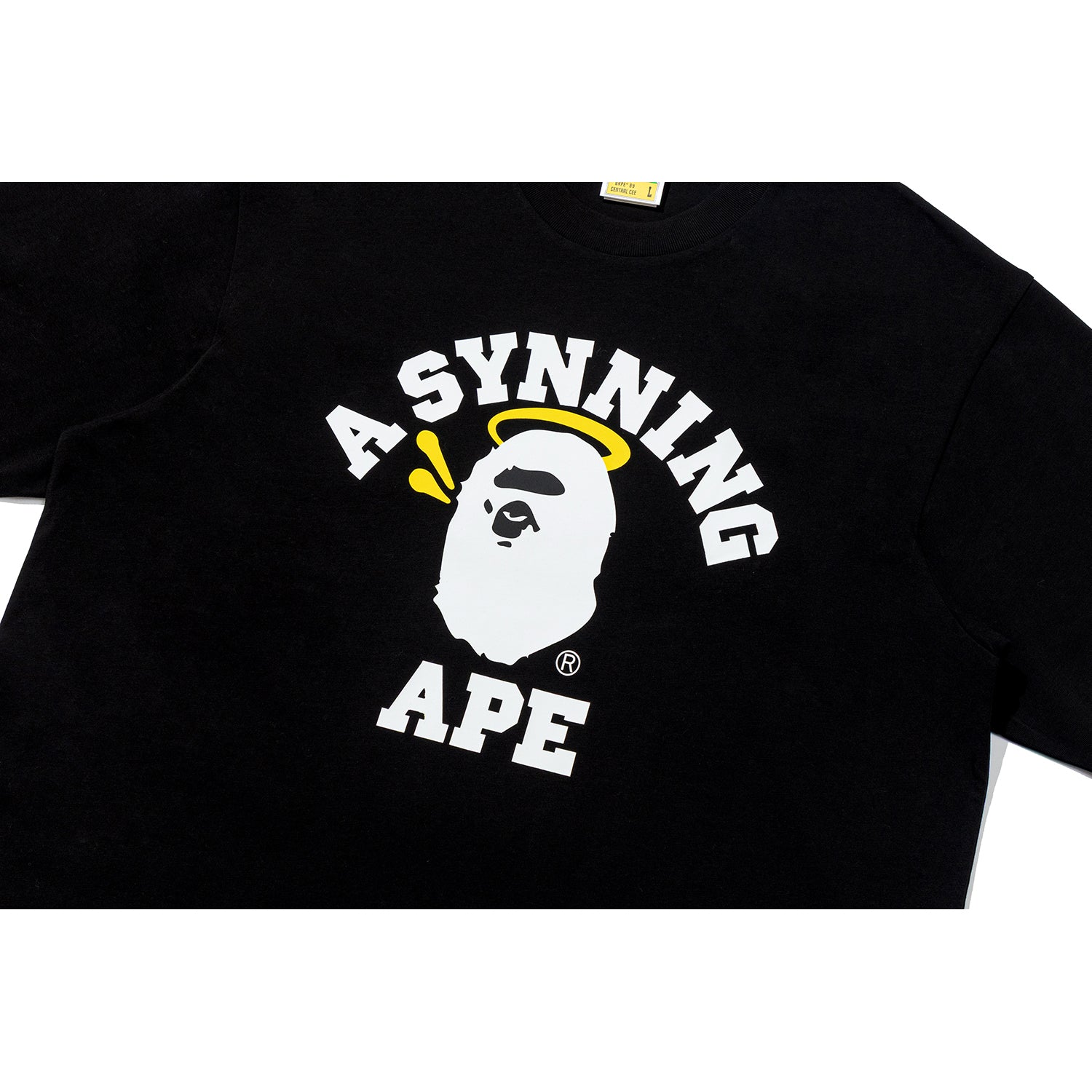 BAPE X SPOTIFY BY CENTRAL CEE COLLEGE RELAXED FIT TEE MENS – Image 2