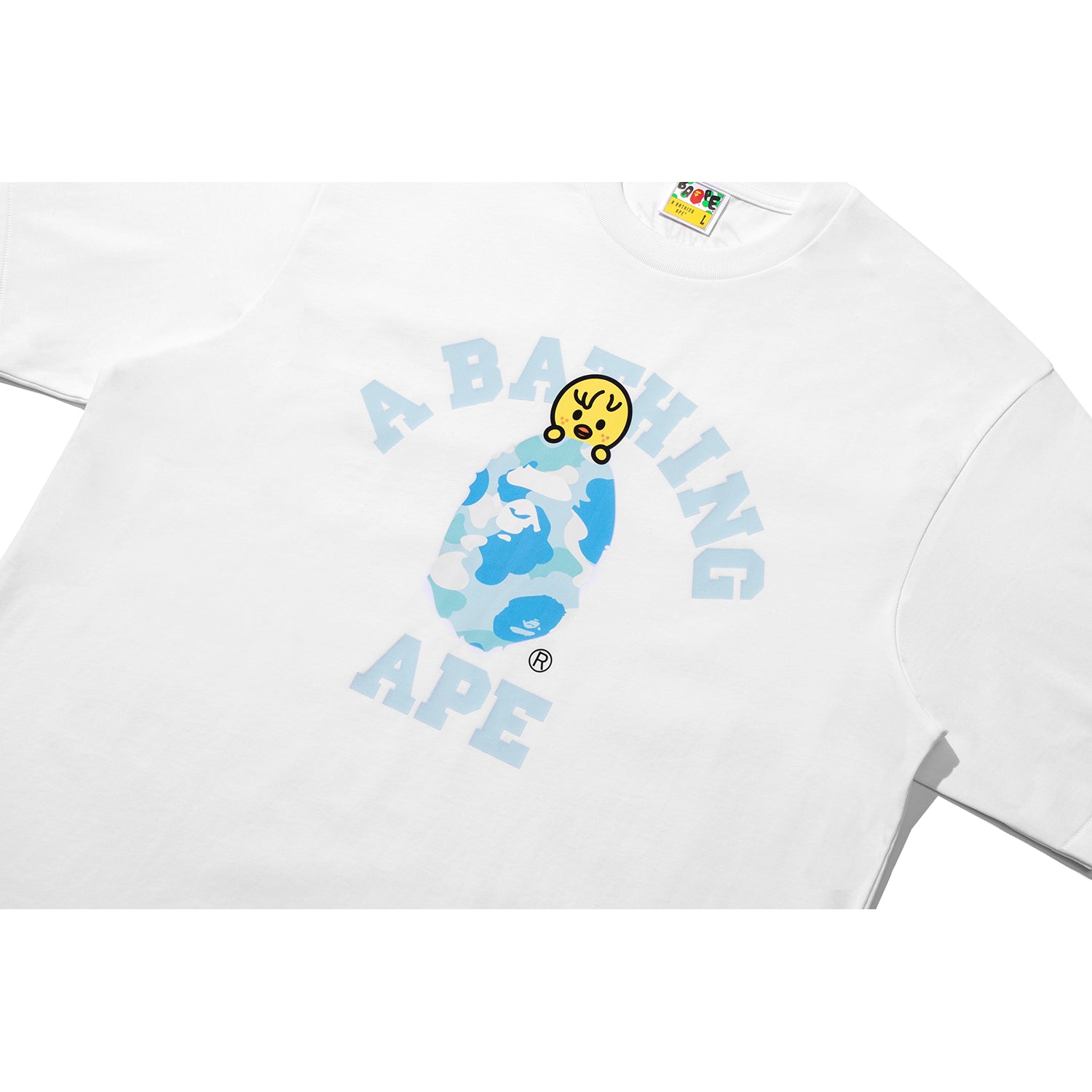 BAPE X STRAY KIDS BBOKARI COLLEGE TEE MENS – Image 2