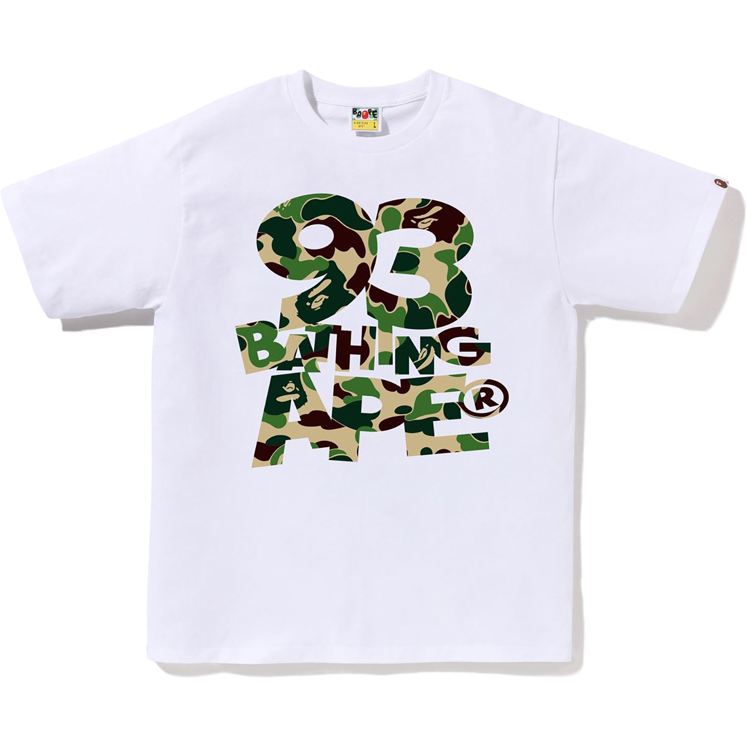 ABC CAMO 93 BATHING APE TEE MENS – Image 1
