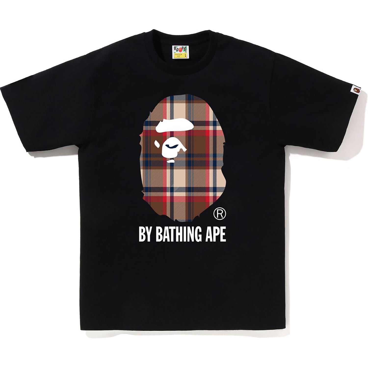 BAPE CHECK BY BATHING APE TEE MENS – Image 1