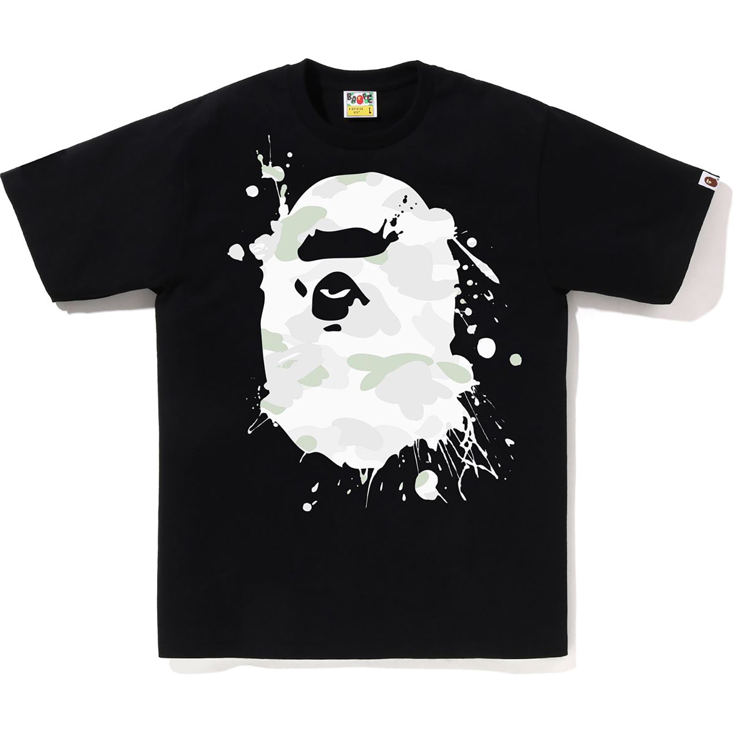 CITY CAMO PAINTING APE HEAD TEE MENS – Image 1