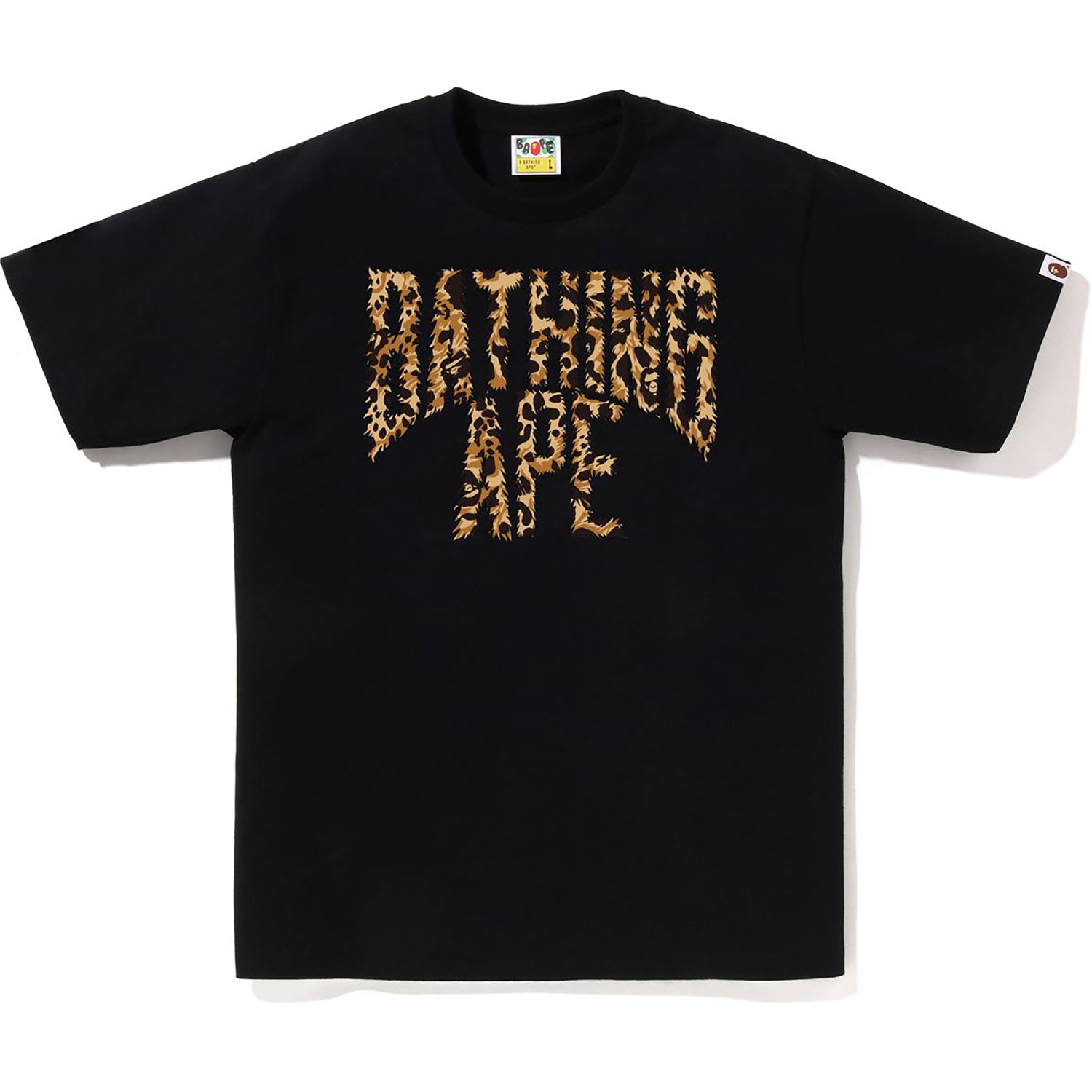 WILD LEOPARD PATTERN NYC LOGO TEE MENS – Image 1