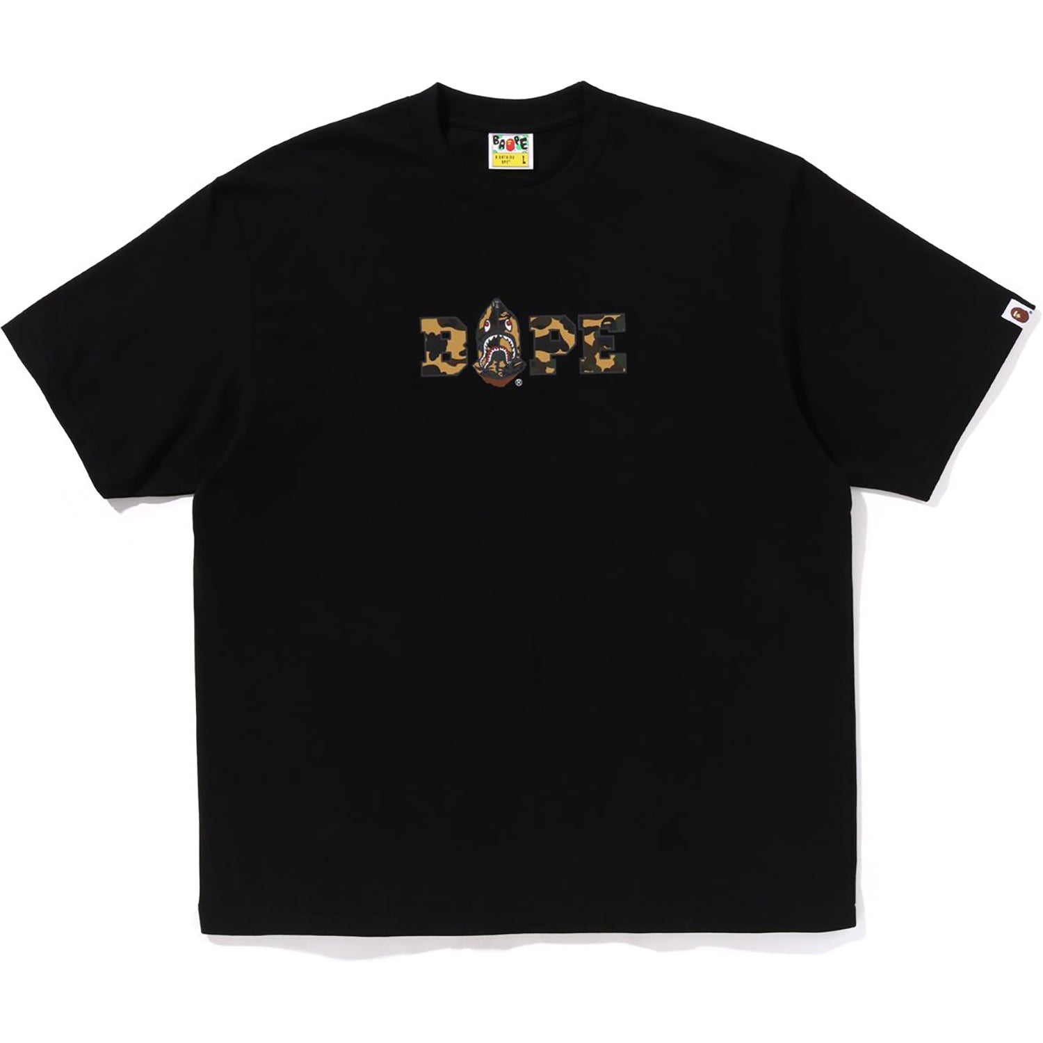 1ST CAMO BAPE LOGO RELAXED FIT TEE MENS – Image 1