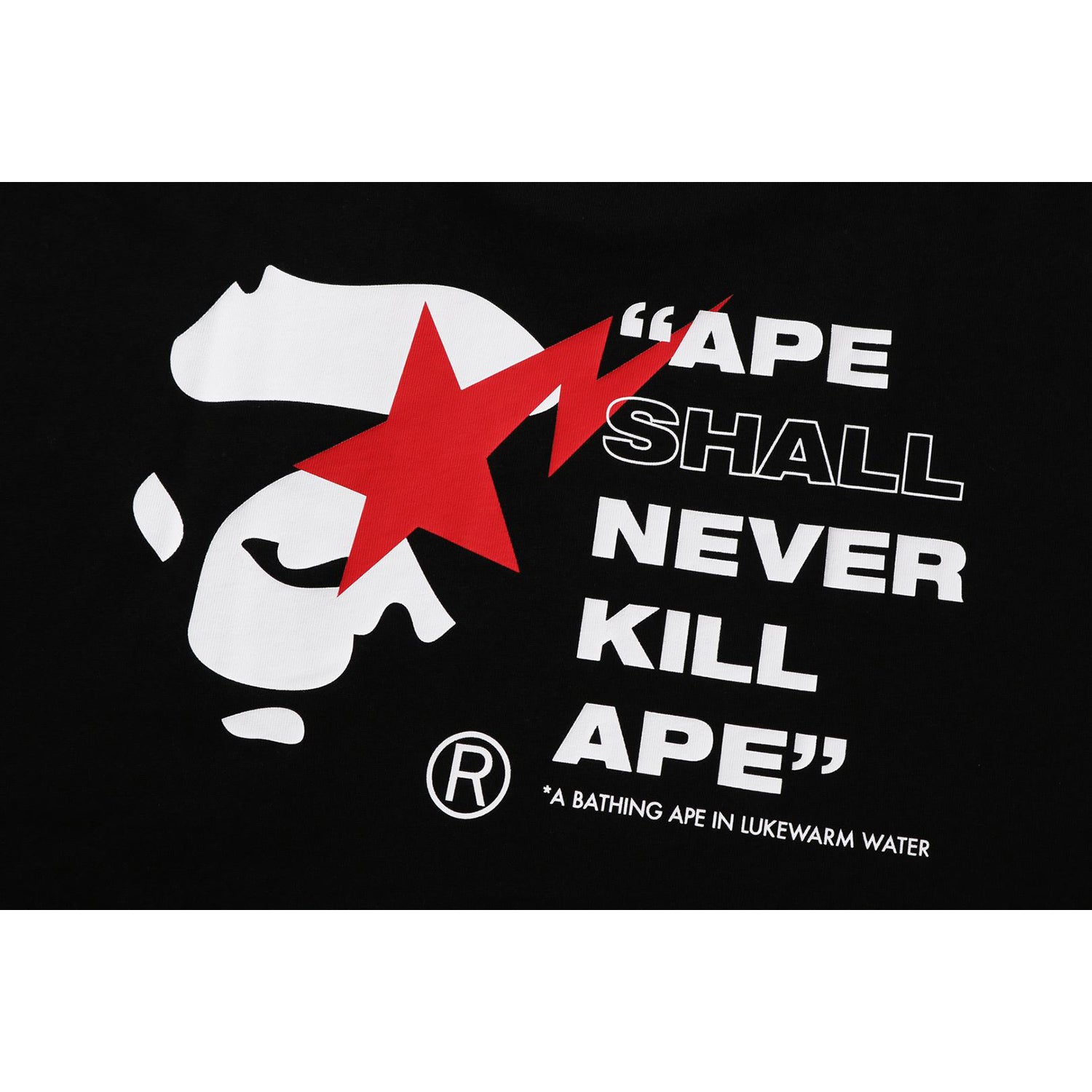 BAPE STA APE FACE RELAXED FIT TEE MENS – Image 4