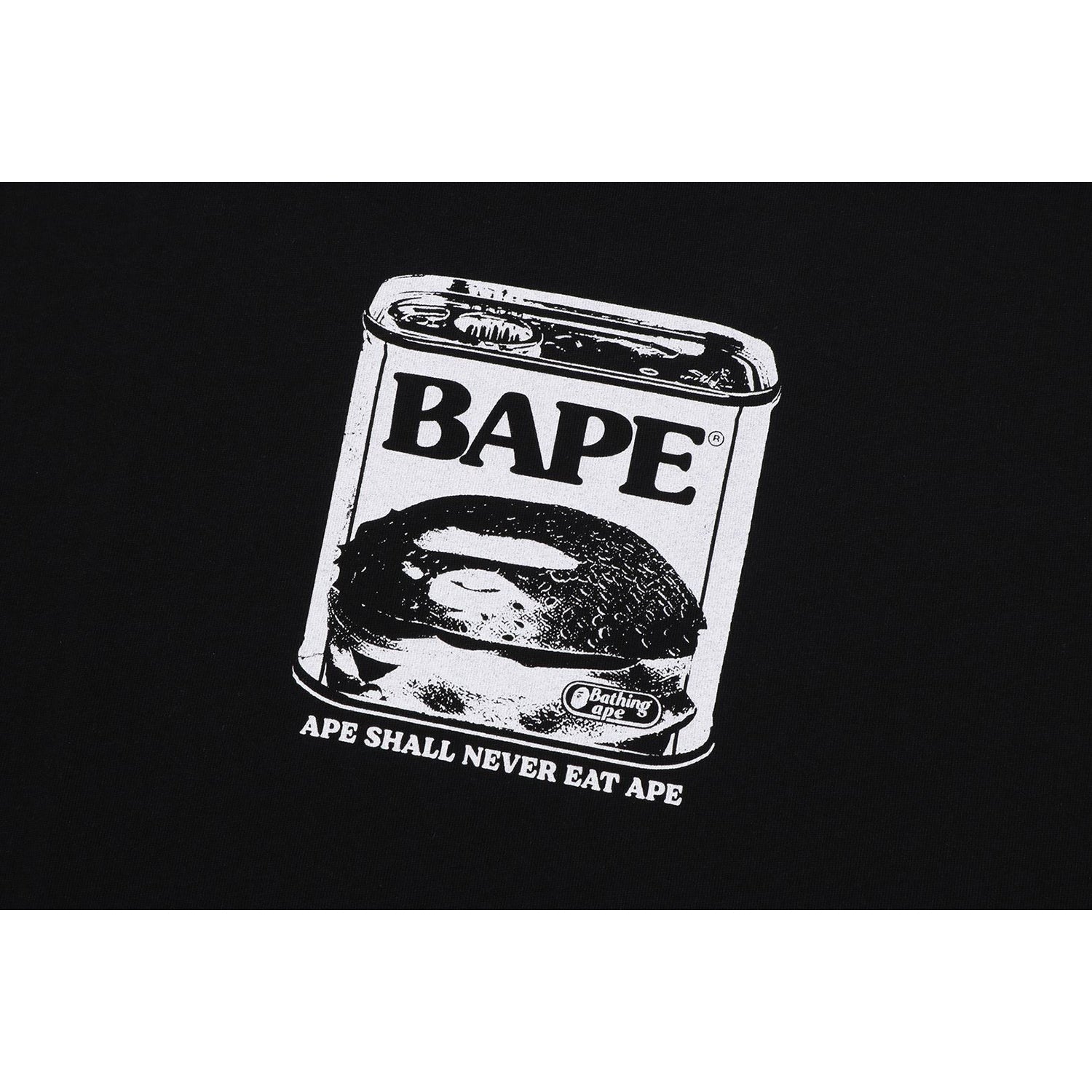 CAN FOOD BAPE LOGO RELAXED FIT TEE MENS – Image 2