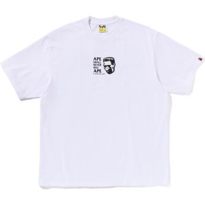 FRANKENSTEIN BAPE LOGO RELAXED FIT TEE MENS