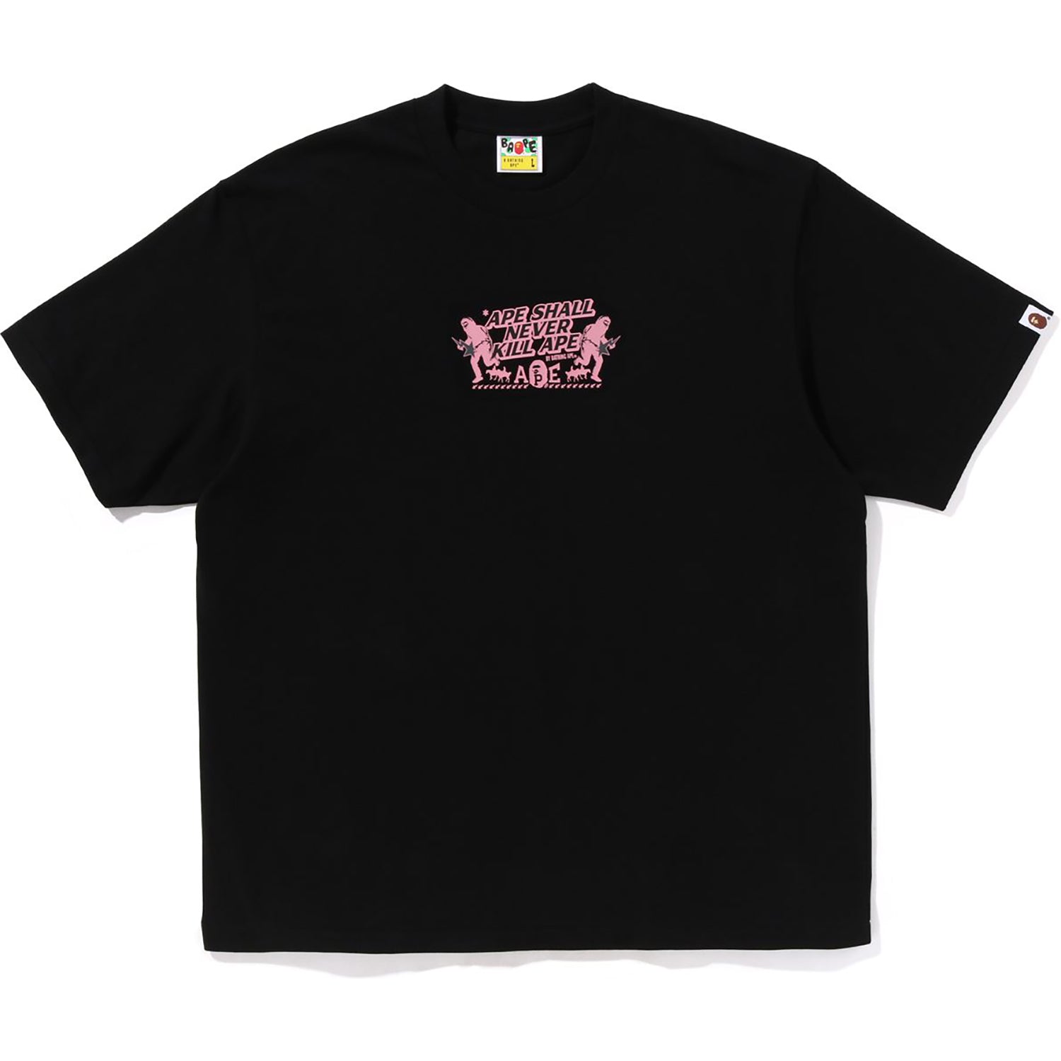 BAPE SLOGAN RELAXED FIT TEE MENS – Image 1