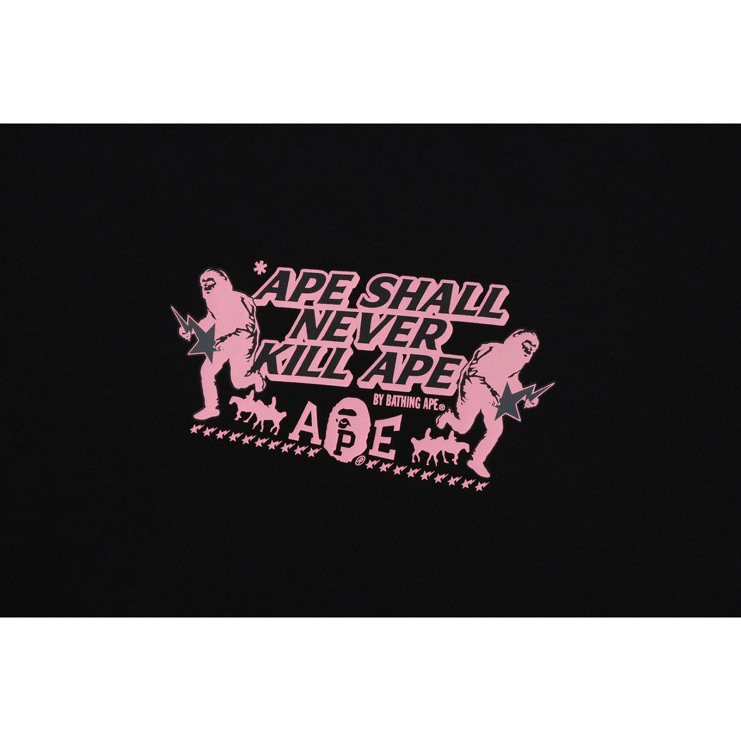 BAPE SLOGAN RELAXED FIT TEE MENS – Image 2