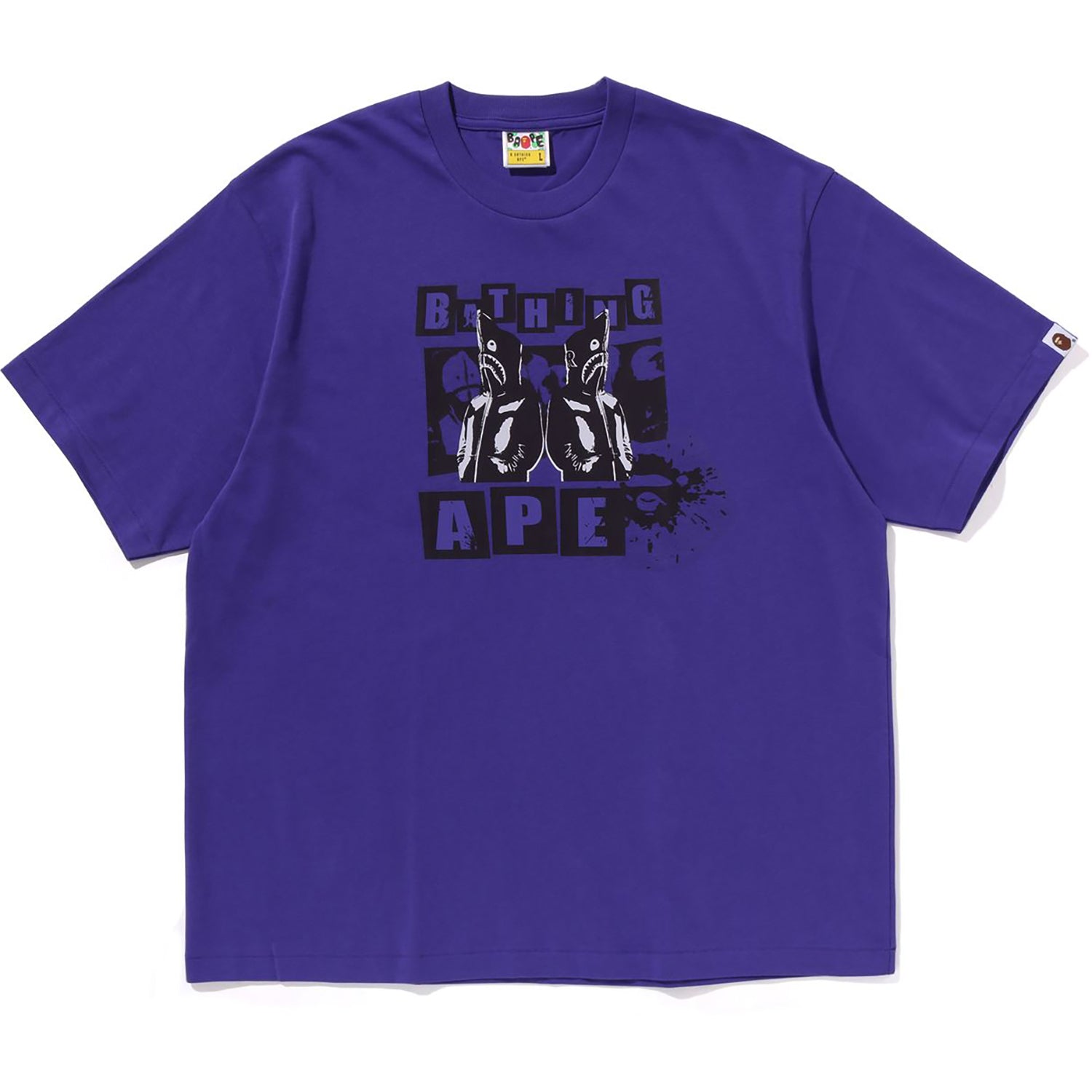 GRAFFITI BAPE LOGO RELAXED FIT TEE #2 MENS – Image 1