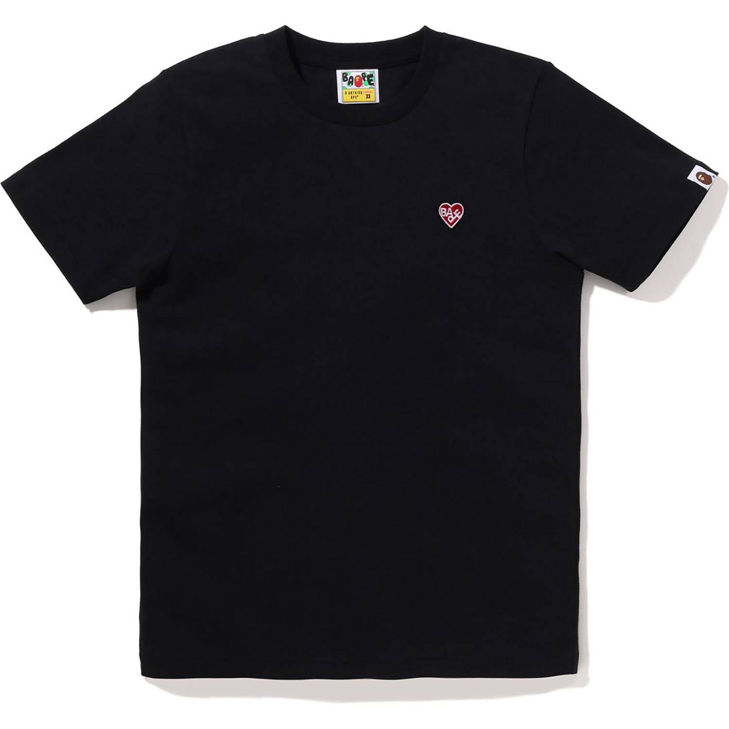 BAPE HEART ONE POINT TEE LADIES – Image 1