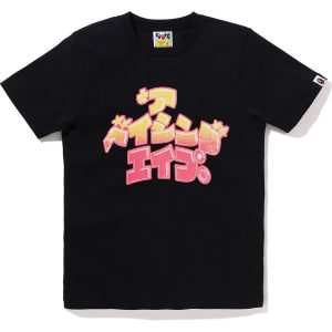KATAKANA A BATHING APE TEE LADIES