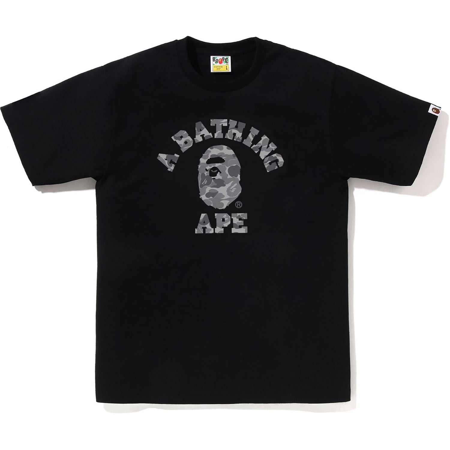 ABC CAMO REFLECTIVE ON COLLEGE TEE MENS – Image 1
