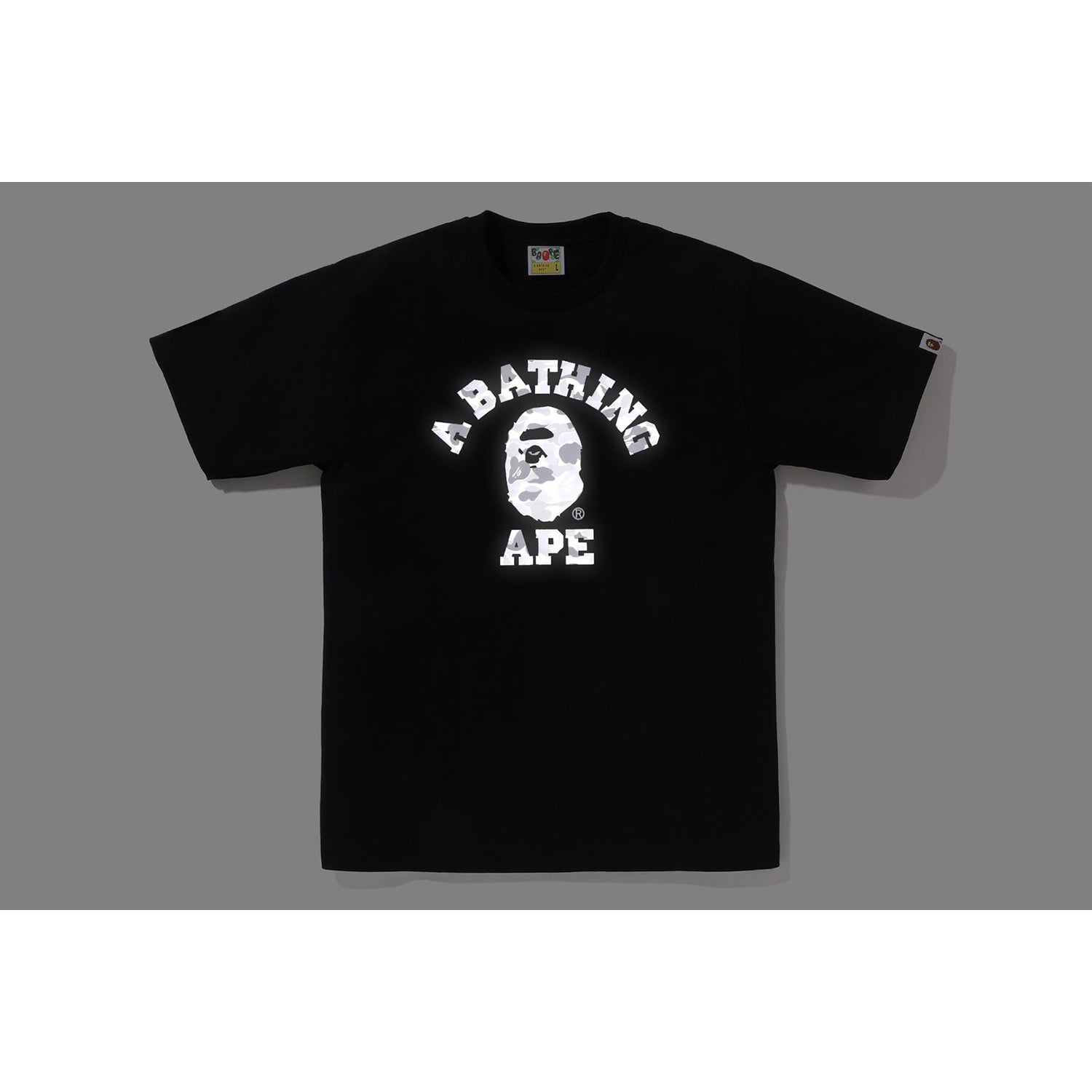 ABC CAMO REFLECTIVE ON COLLEGE TEE MENS – Image 2