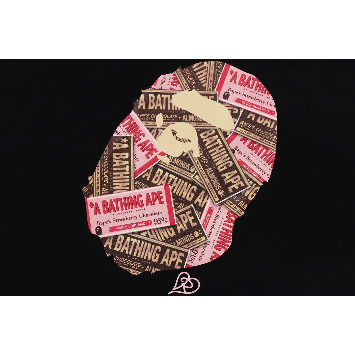 CHOCOLATE APE HEAD TEE MENS – Image 3