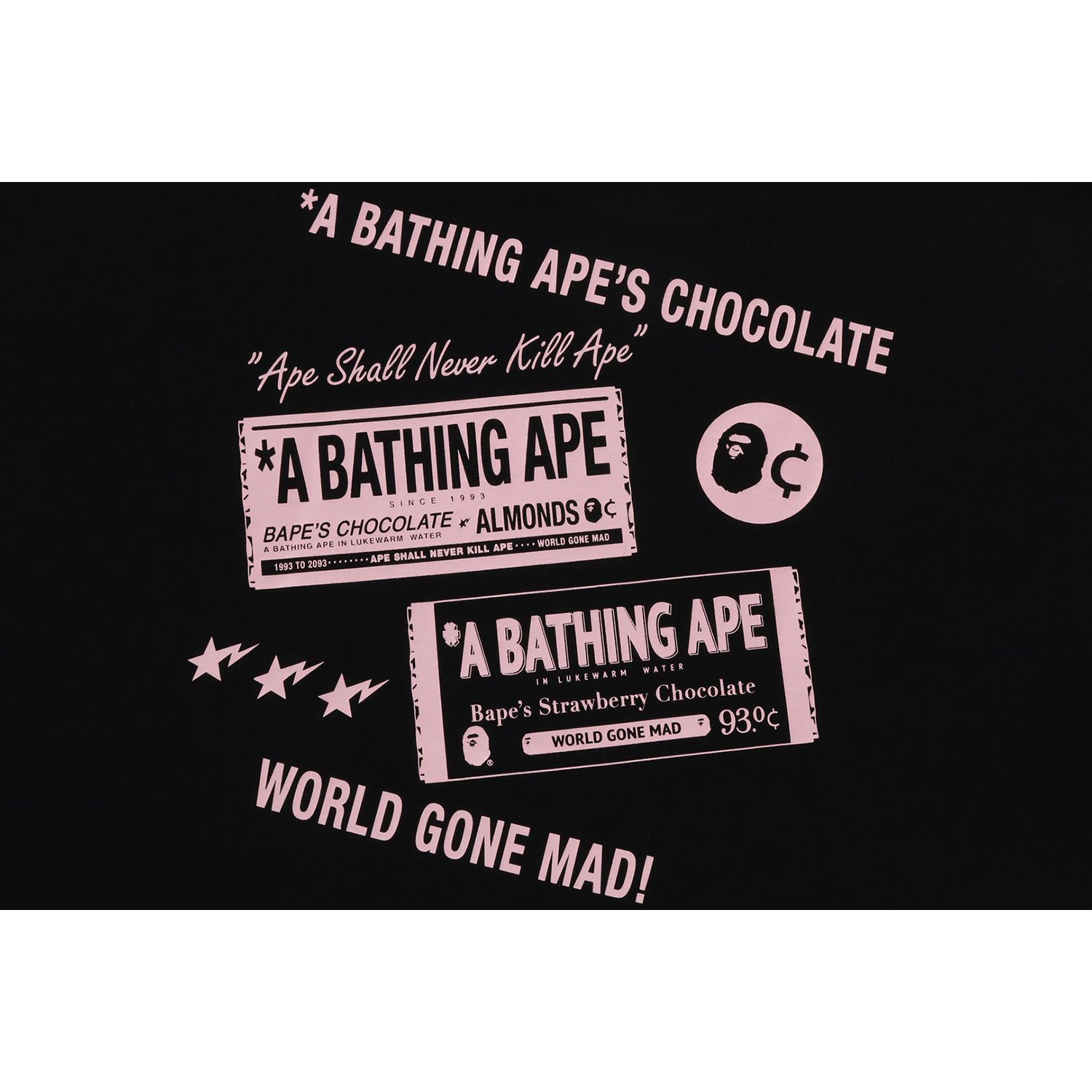 CHOCOLATE APE HEAD TEE MENS – Image 4