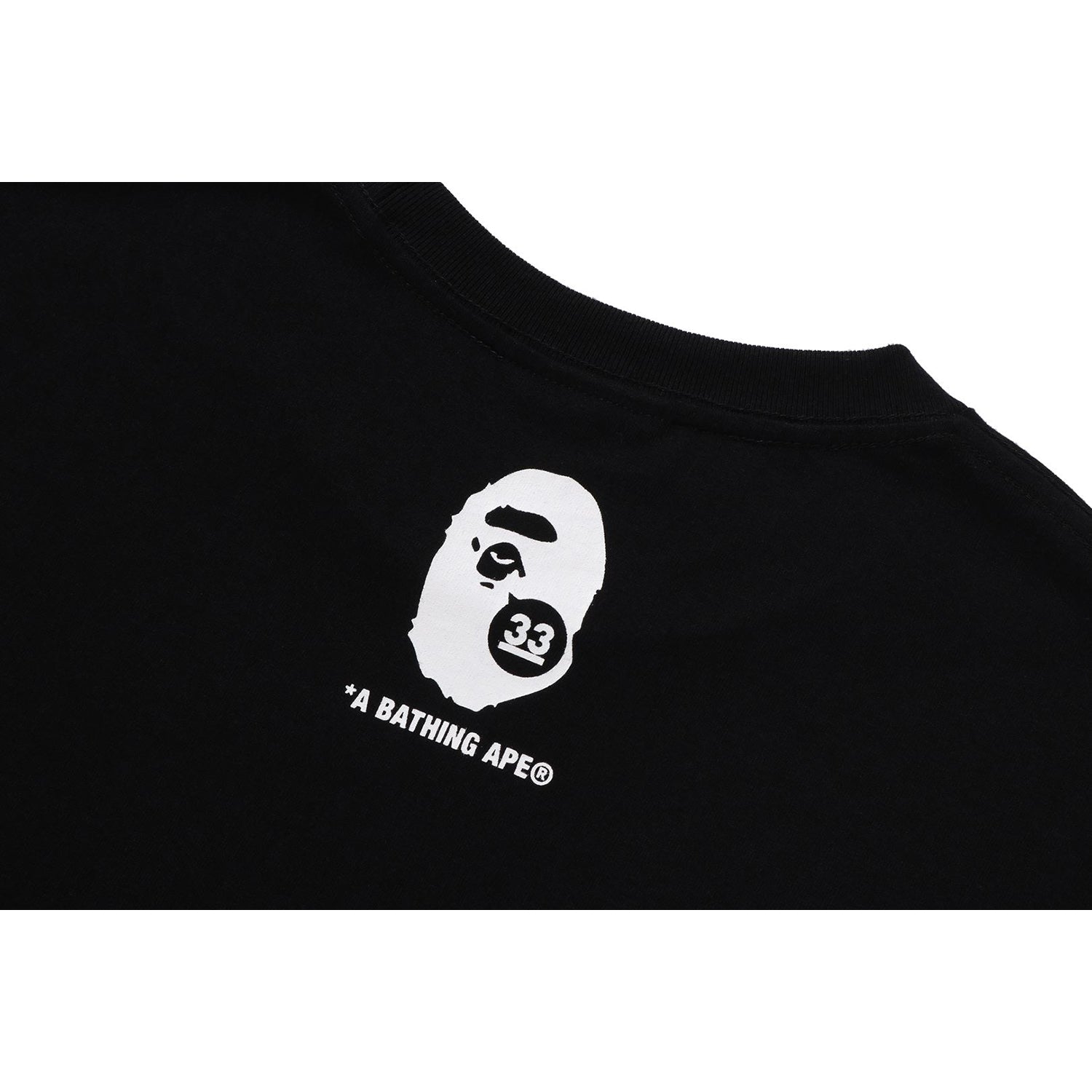 A BATHING APE 33RD ANNIV. APE HEAD TEE MENS – Image 4