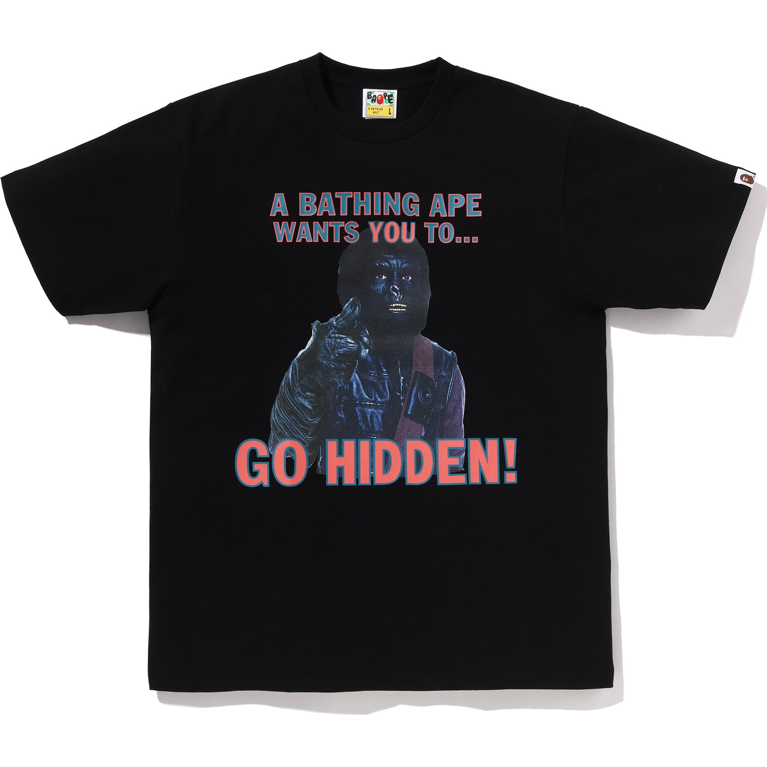 BAPE X HIDDEN GO HIDDEN TEE MENS – Image 1