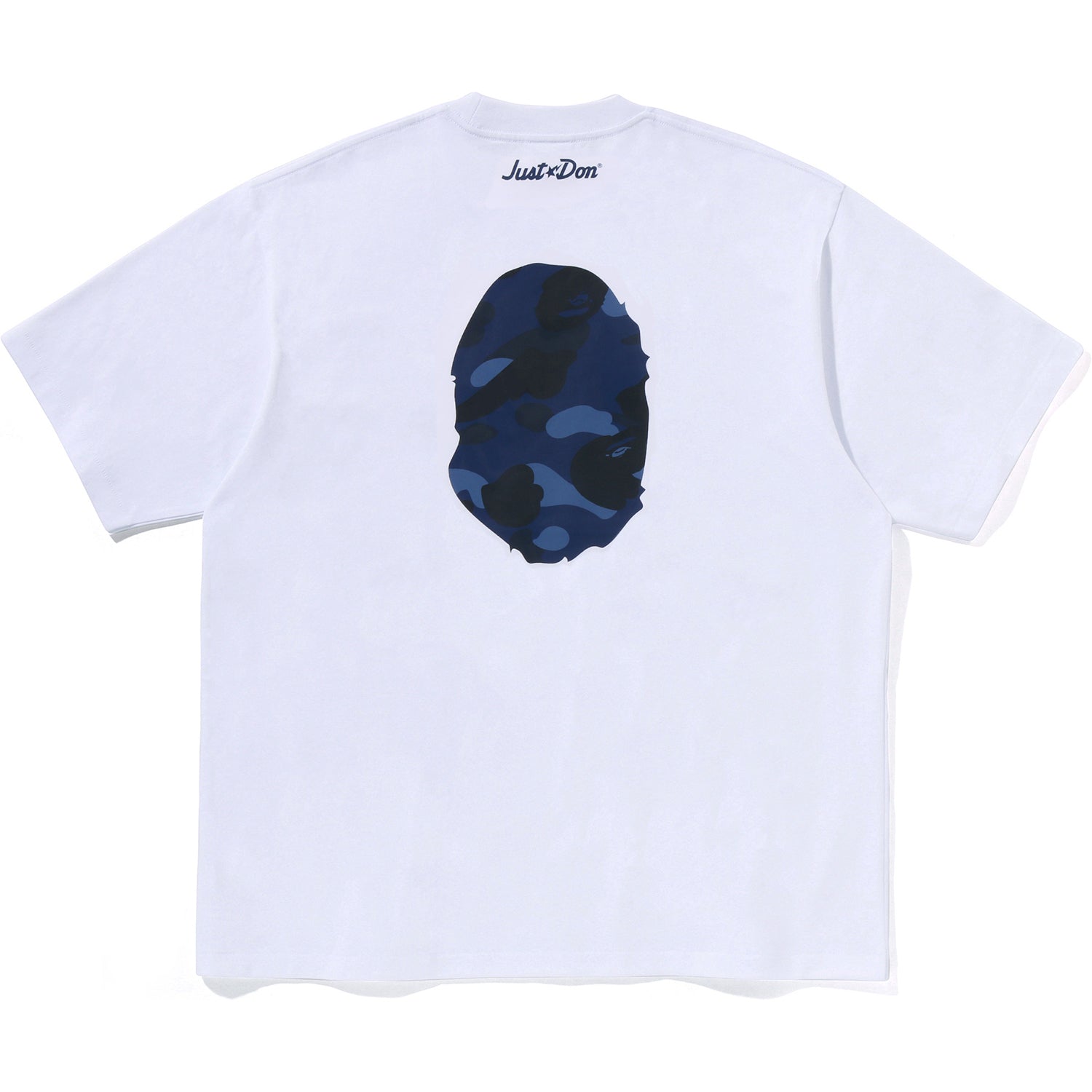 BAPE X JUST DON COLOR CAMO APE HEAD RELAXED FIT TEE MENS – Image 2