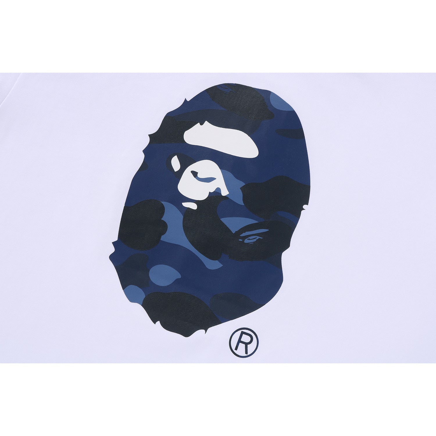 BAPE X JUST DON COLOR CAMO APE HEAD RELAXED FIT TEE MENS – Image 3