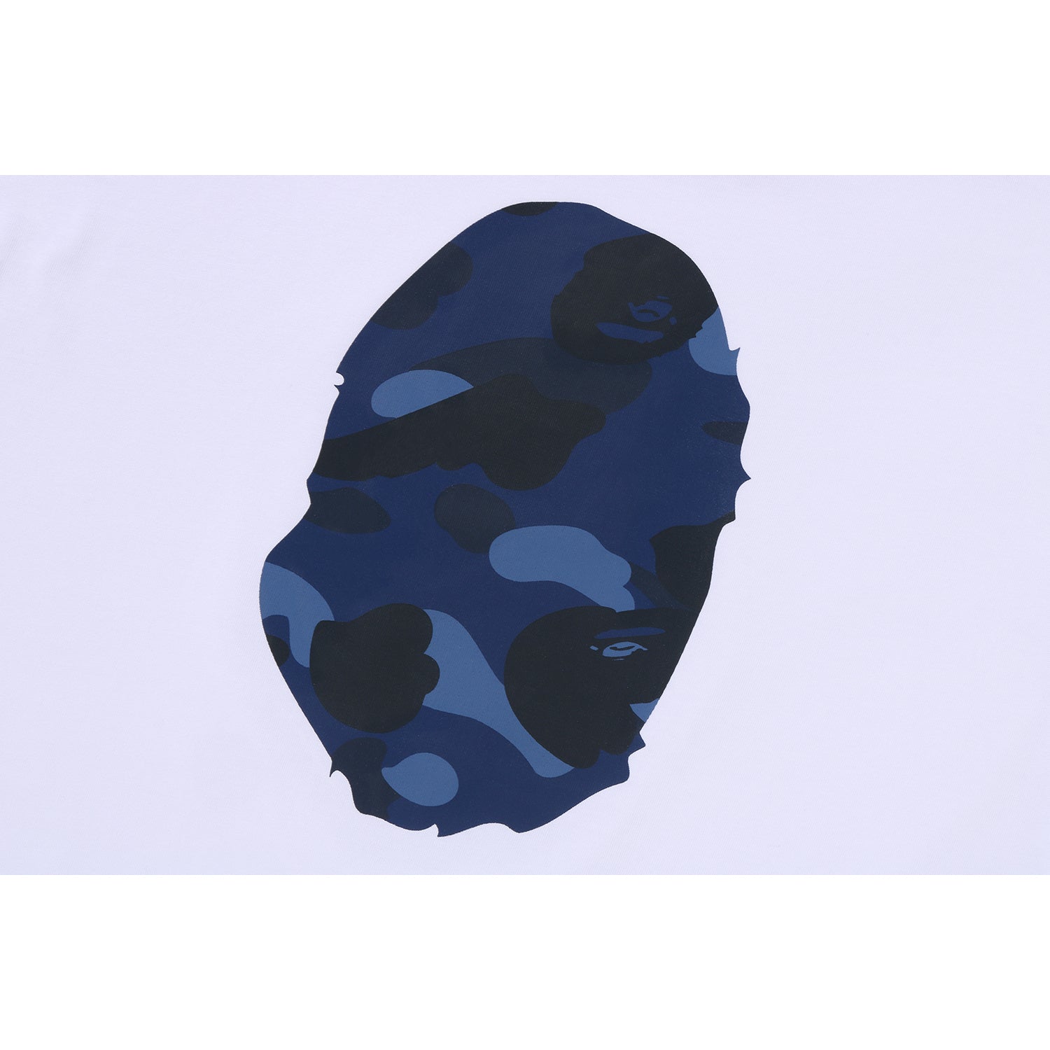 BAPE X JUST DON COLOR CAMO APE HEAD RELAXED FIT TEE MENS – Image 4
