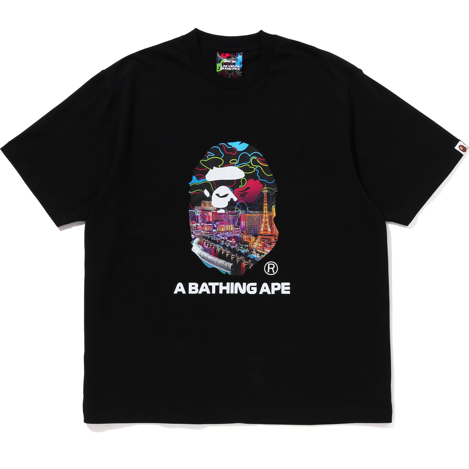 BAPE X F1LV A BATHING APE RELAXED FIT TEE MENS – Image 1