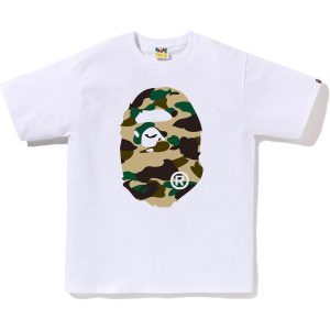 1ST CAMO BIG APE HEAD TEE MENS