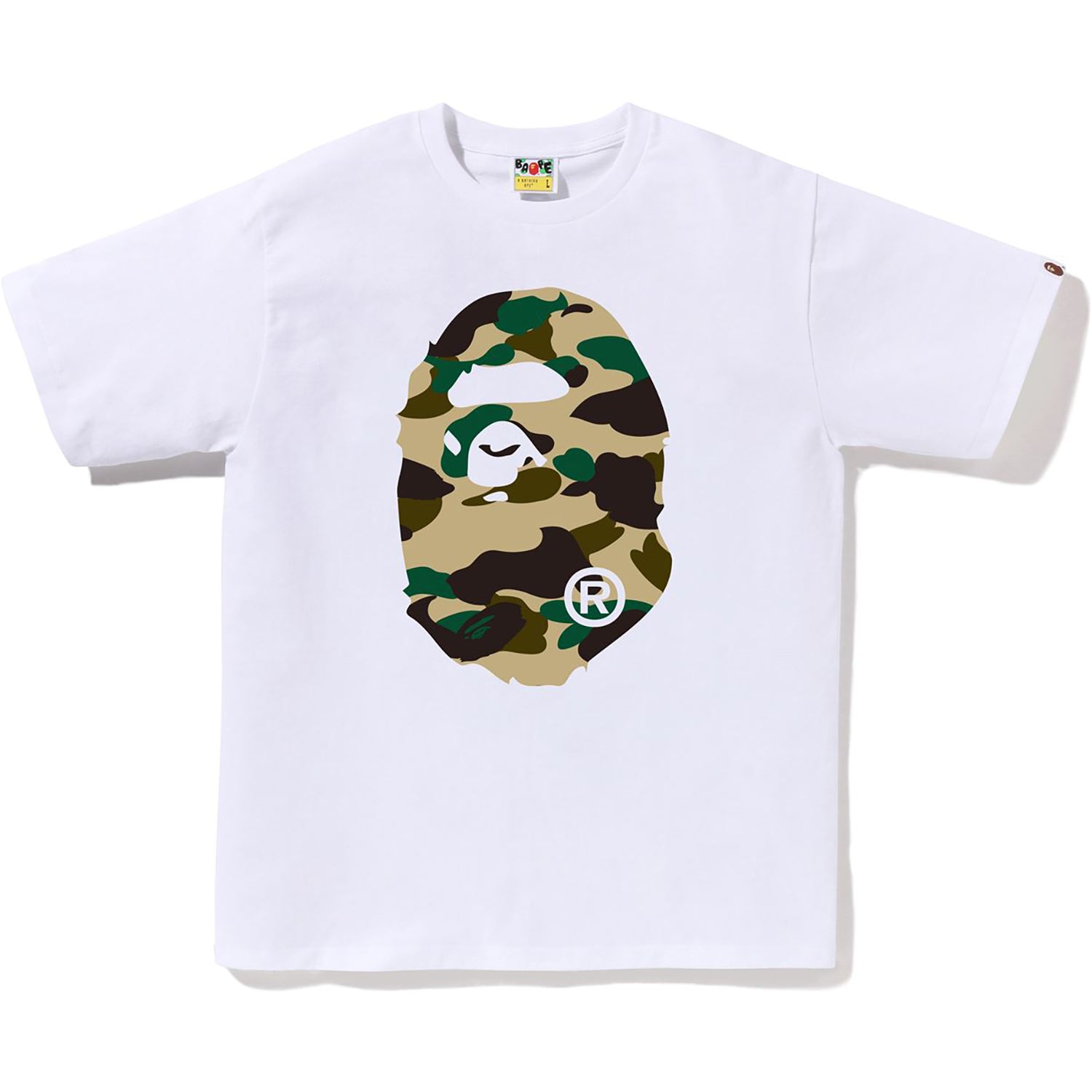 1ST CAMO BIG APE HEAD TEE MENS – Image 1