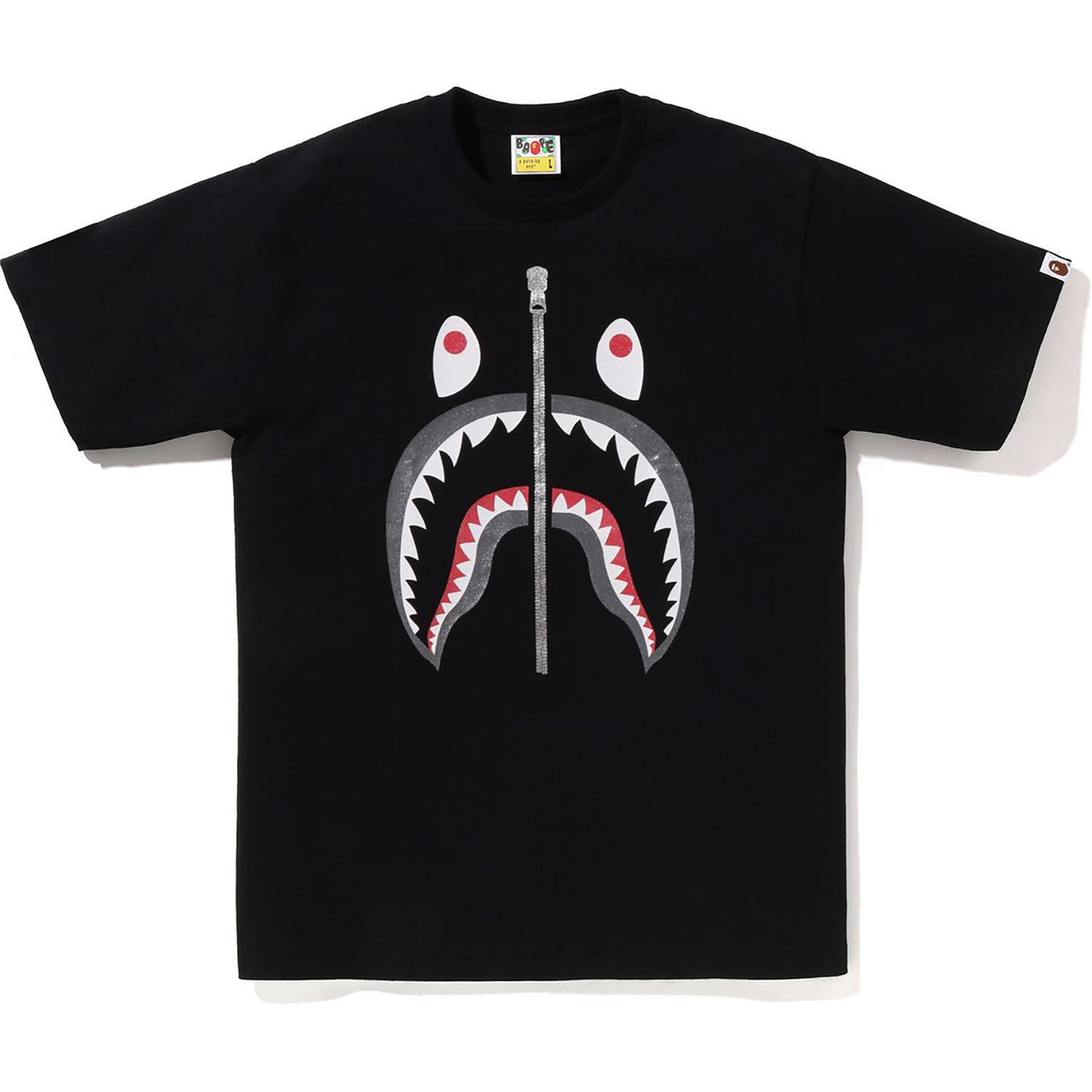 GLITTER SHARK TEE MENS – Image 1