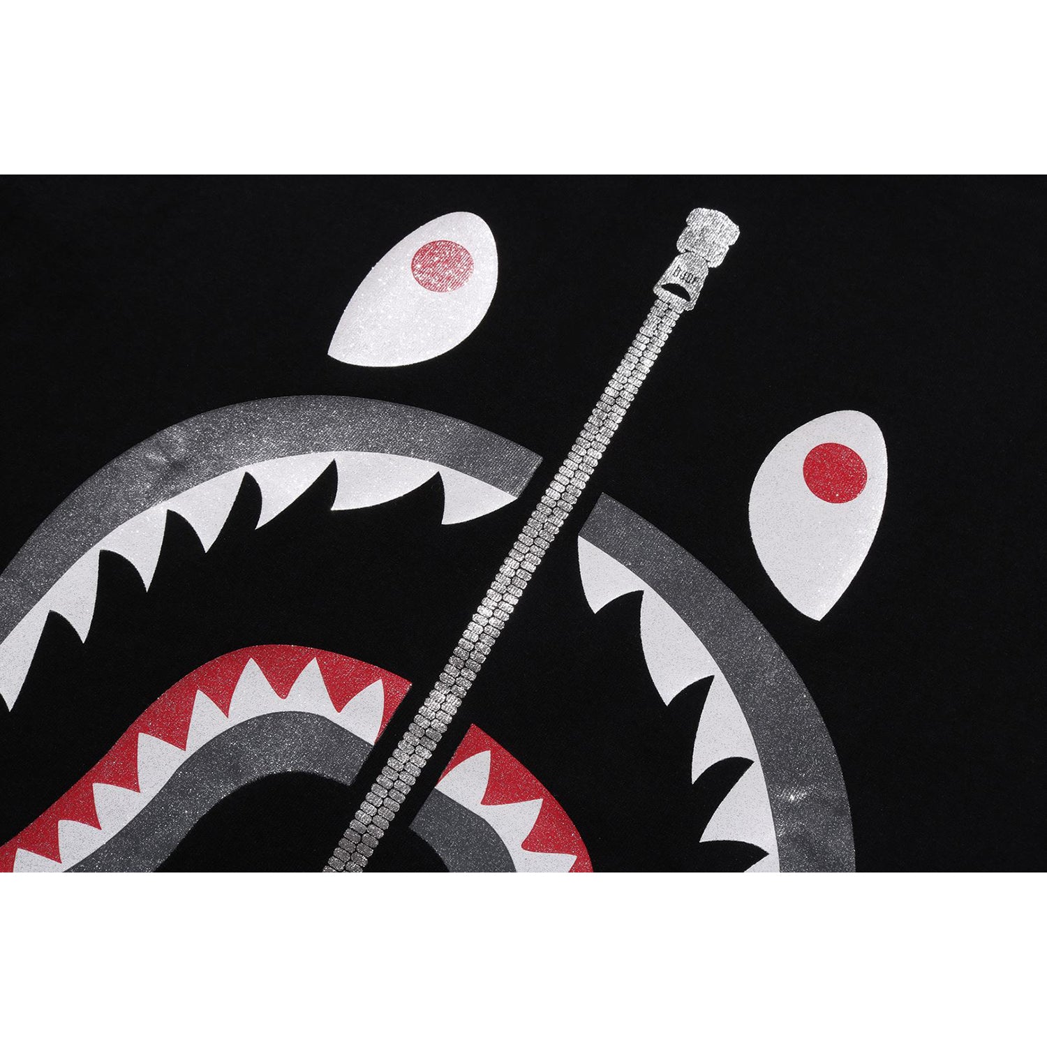 GLITTER SHARK TEE MENS – Image 3