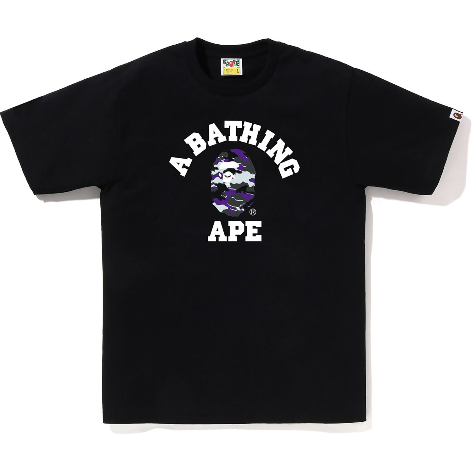GLITCH WOODLAND CAMO COLLEGE TEE MENS – Image 1
