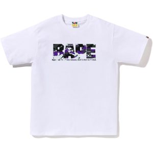 GLITCH WOODLAND CAMO ARMY BAPE TEE MENS
