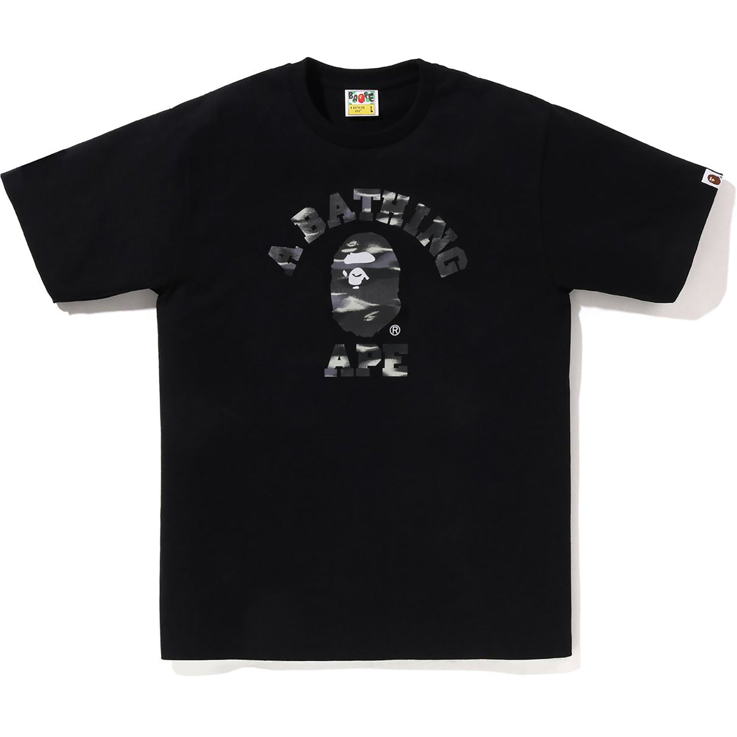SCREEN CAMO COLLEGE TEE MENS – Image 1